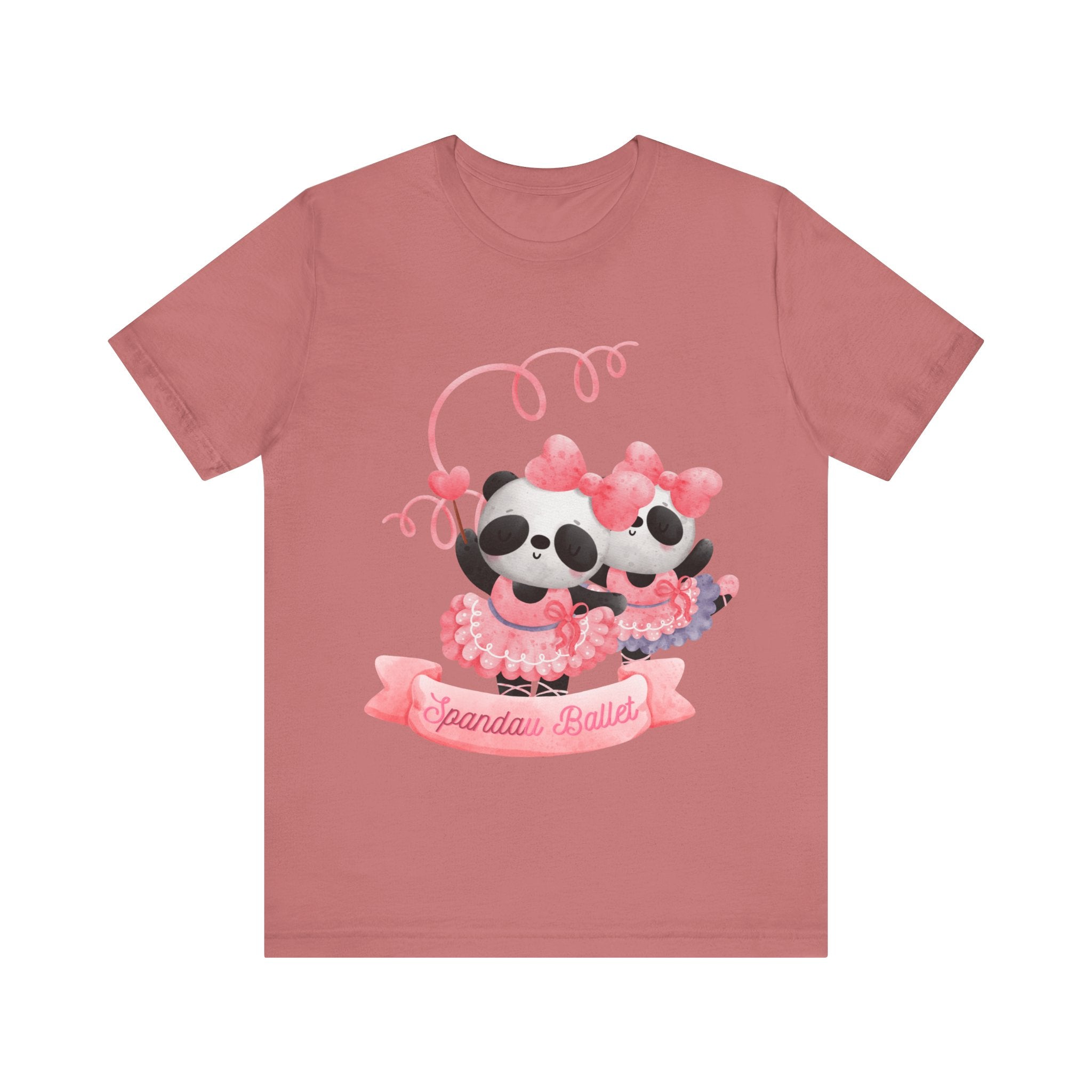 Pandau Ballet T-Shirt: Cute, Whimsical Panda Ballet Dancers