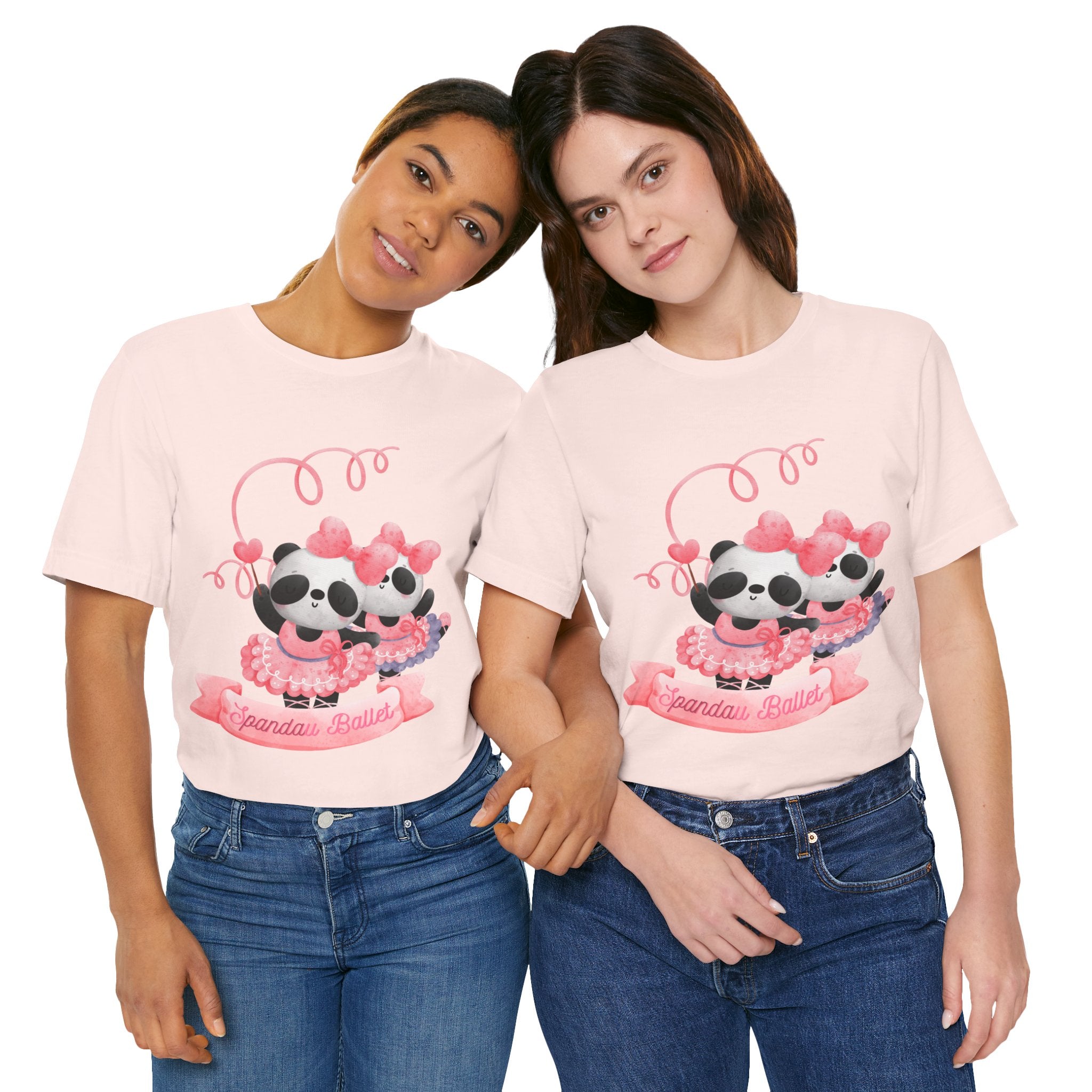 Pandau Ballet T-Shirt: Cute, Whimsical Panda Ballet Dancers