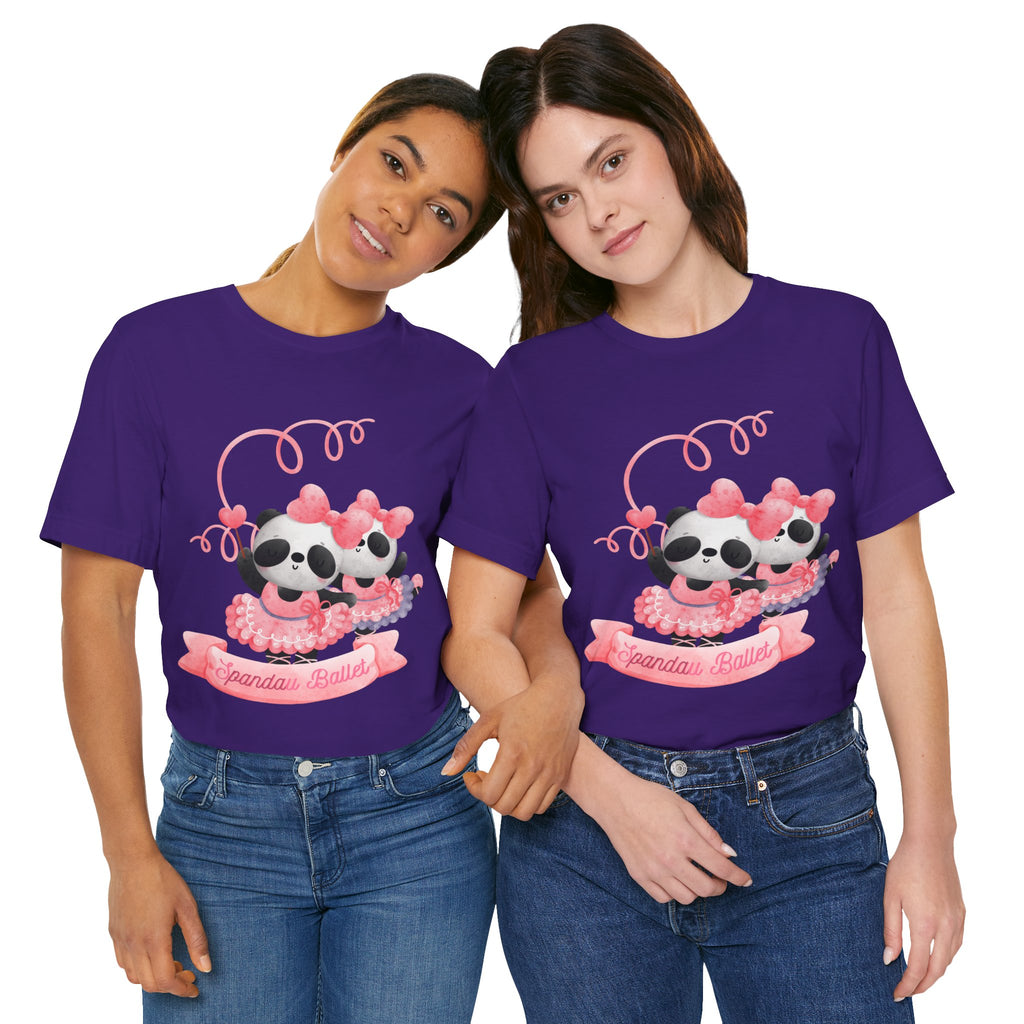 Pandau Ballet T-Shirt: Cute, Whimsical Panda Ballet Dancers