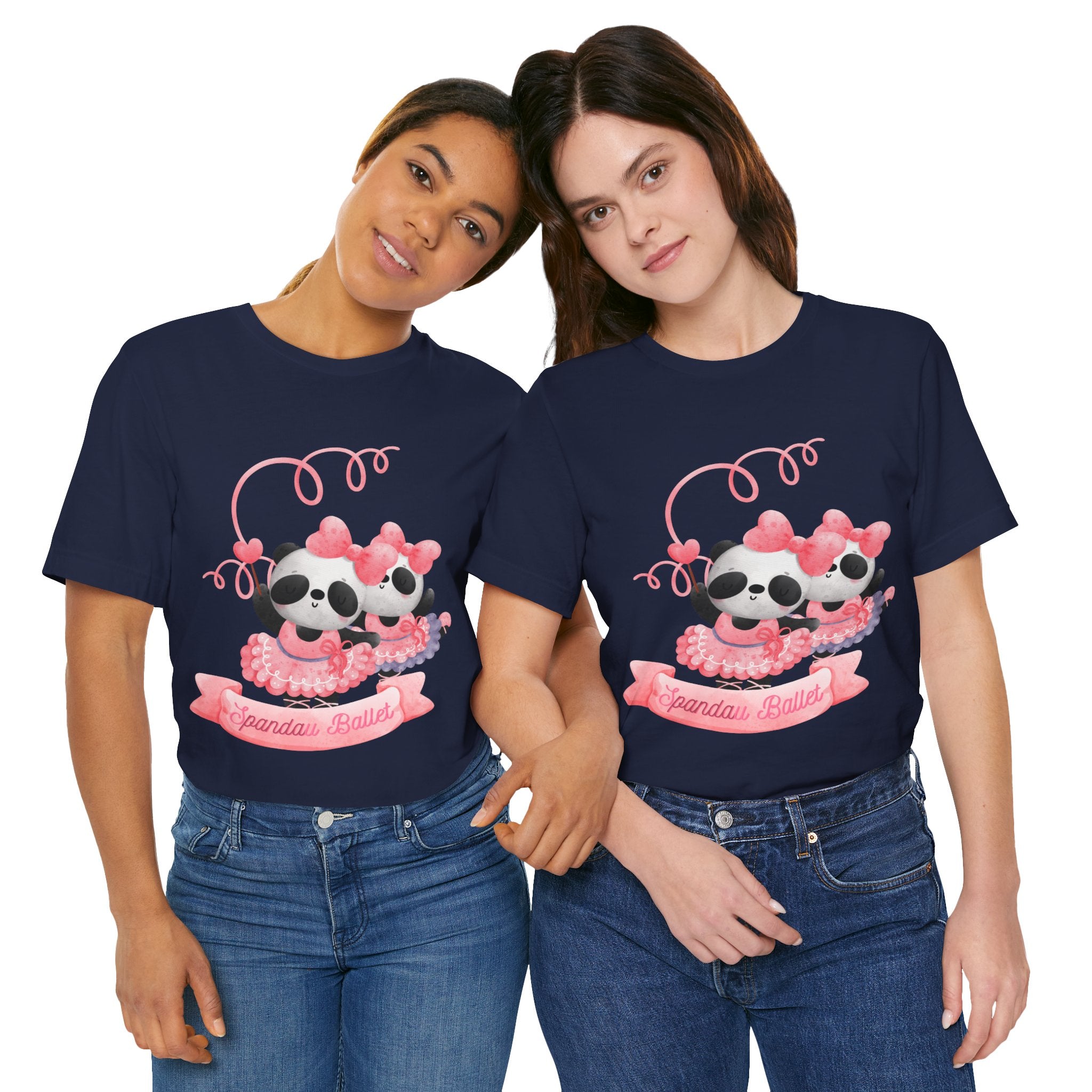 Pandau Ballet T-Shirt: Cute, Whimsical Panda Ballet Dancers