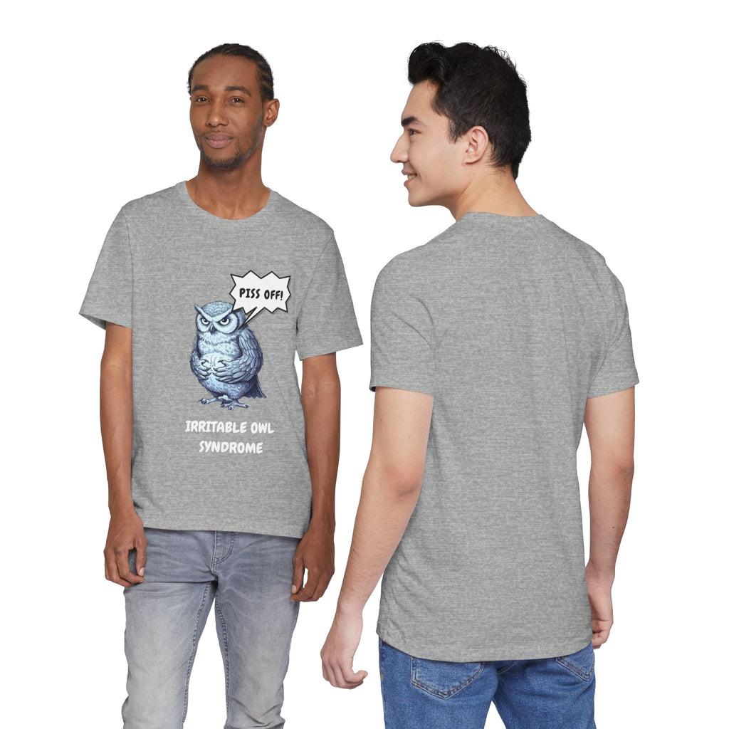 Irritable Owl Syndrome Funny Pun T-Shirt - Owl Lovers Tee