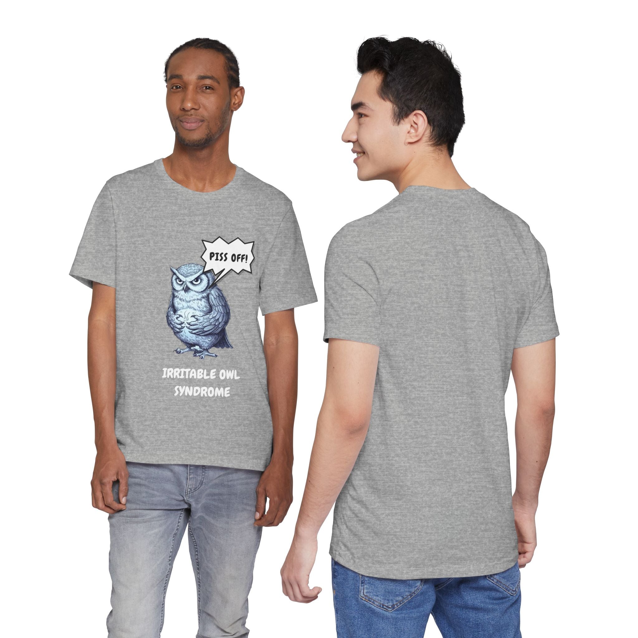 Irritable Owl Syndrome Funny Pun T-Shirt - Owl Lovers Tee