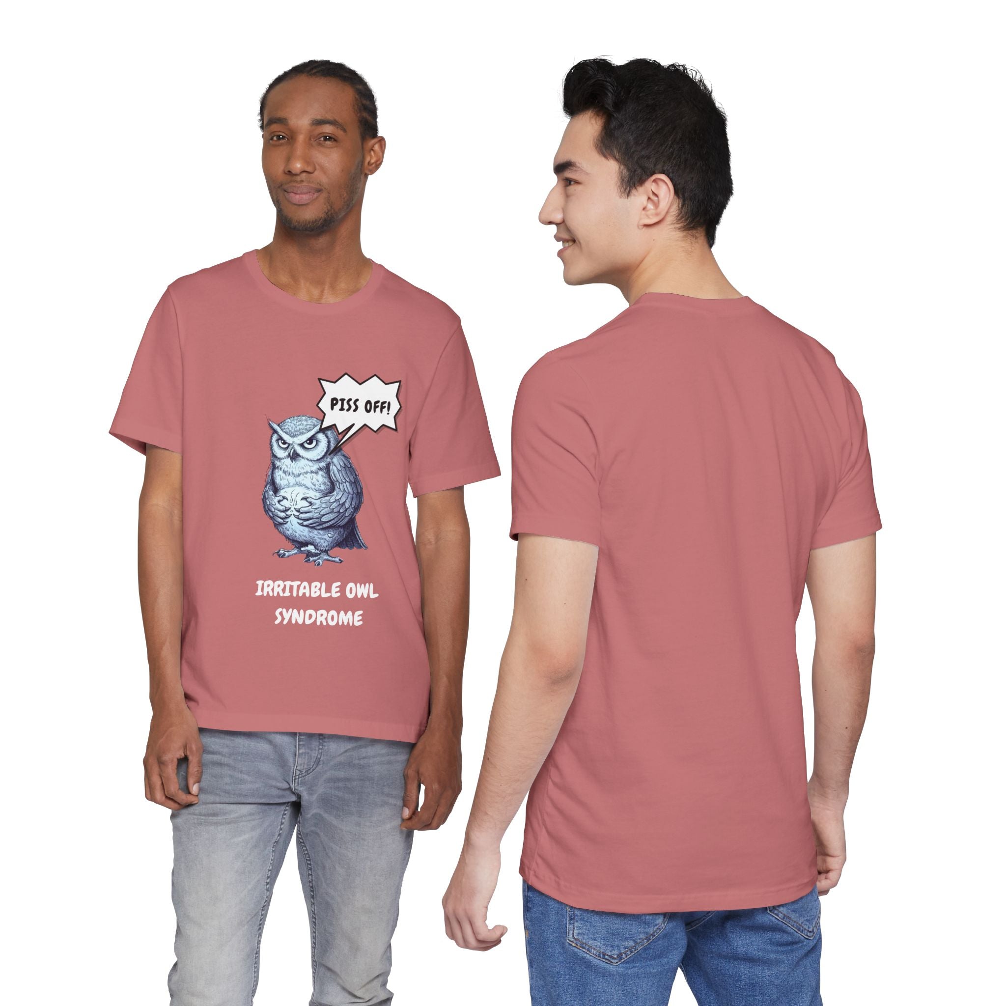 Irritable Owl Syndrome Funny Pun T-Shirt - Owl Lovers Tee