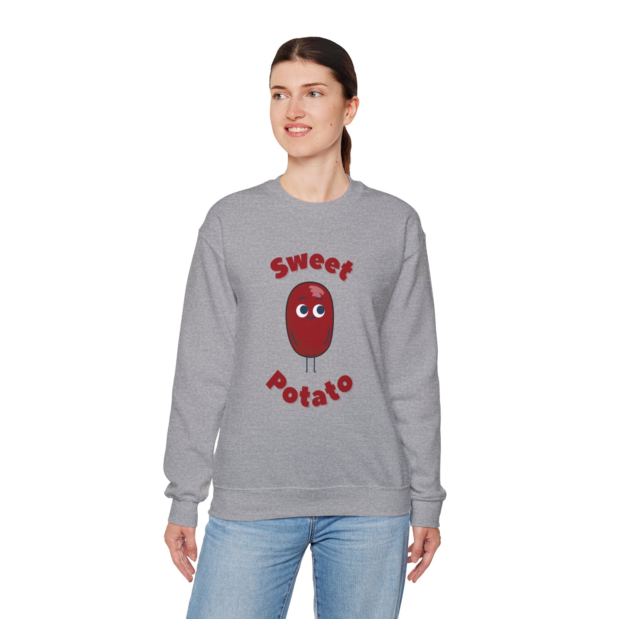 Sweet Potato Crew-Neck Sweatshirt
