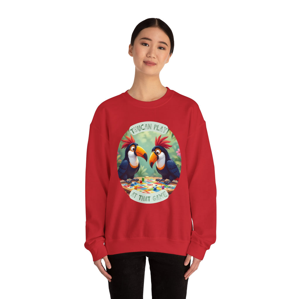 Toucan Game Crewneck Sweatshirt – "Toucan Play At That Game" Graphic