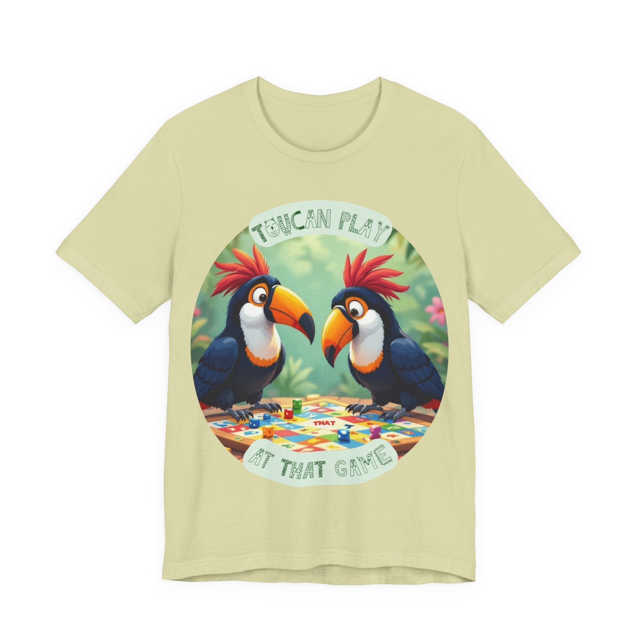Toucan Play At That Game T-Shirt: Ideal For Exotic Bird-Lovers & Board Game Lovers Alike