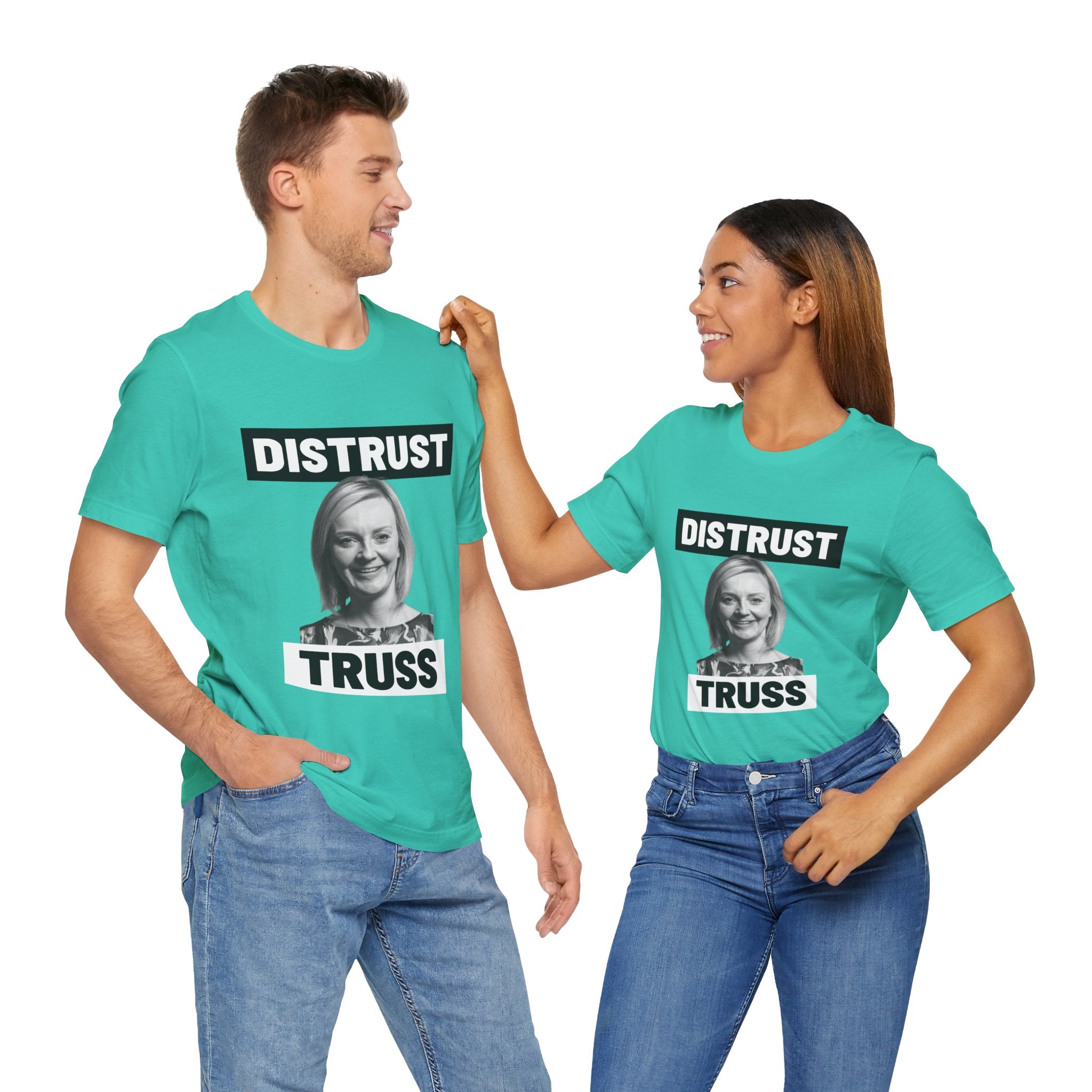 Distrust Truss T-Shirt: British Politics Corrupt Leadership