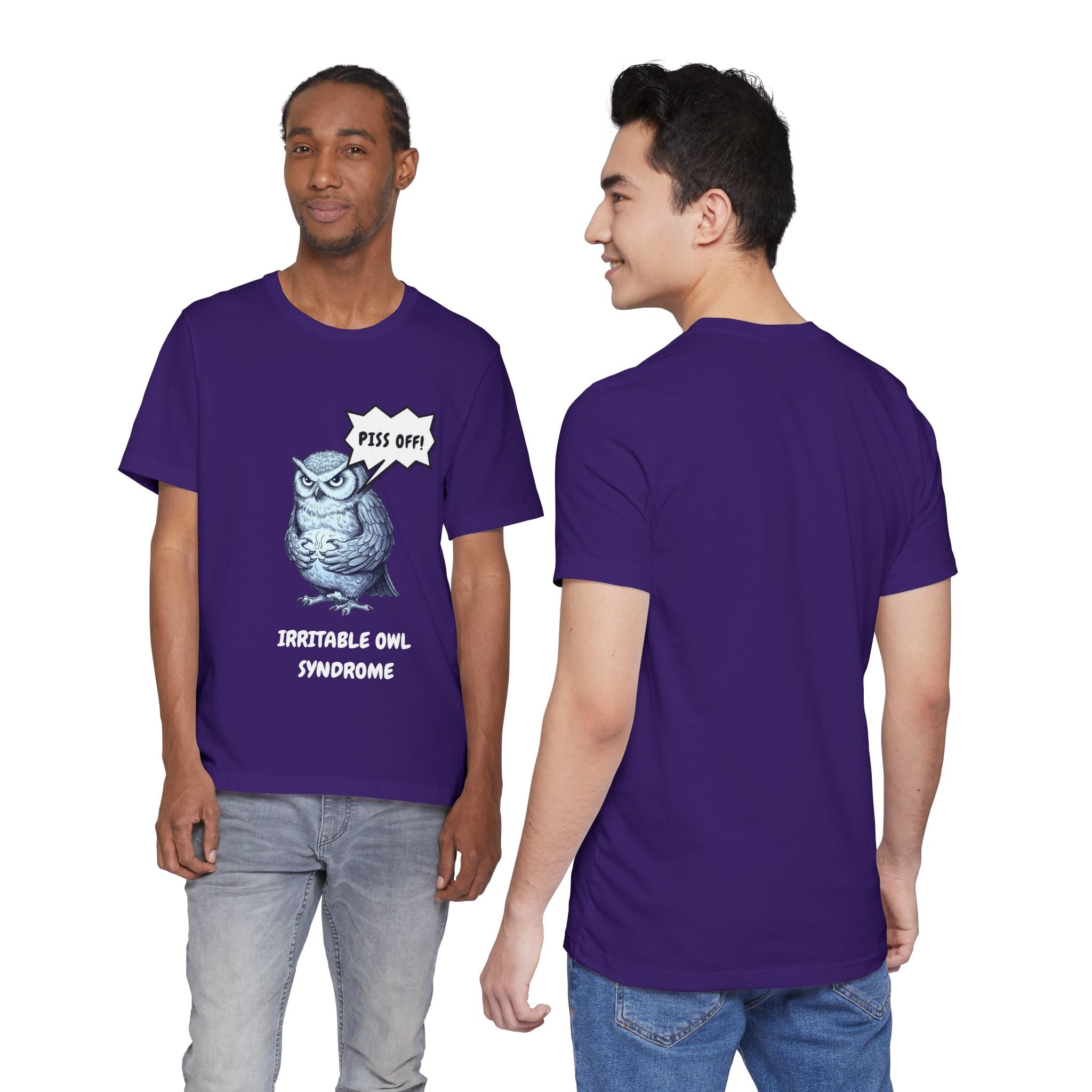 Irritable Owl Syndrome Funny Pun T-Shirt - Owl Lovers Tee