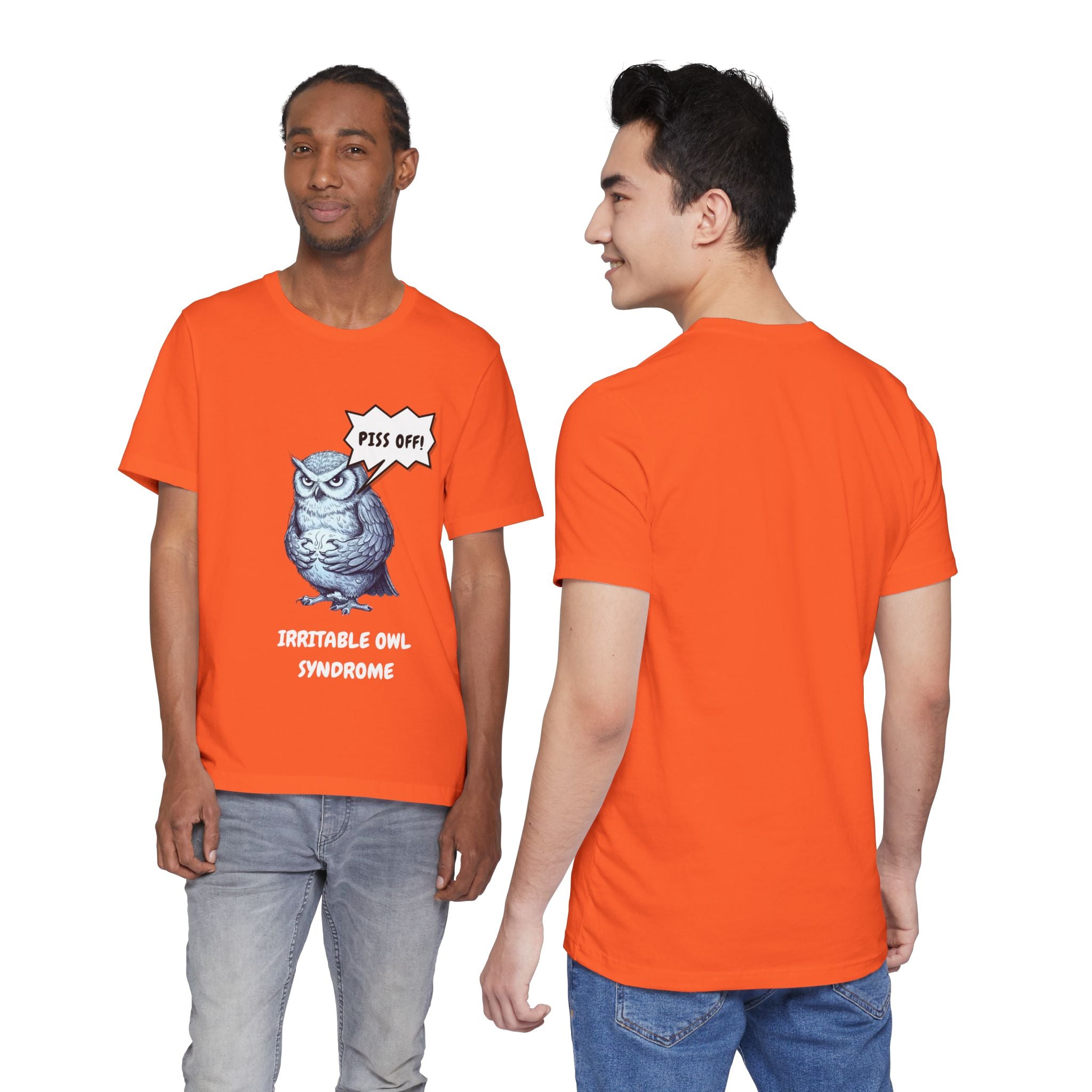 Irritable Owl Syndrome Funny Pun T-Shirt - Owl Lovers Tee