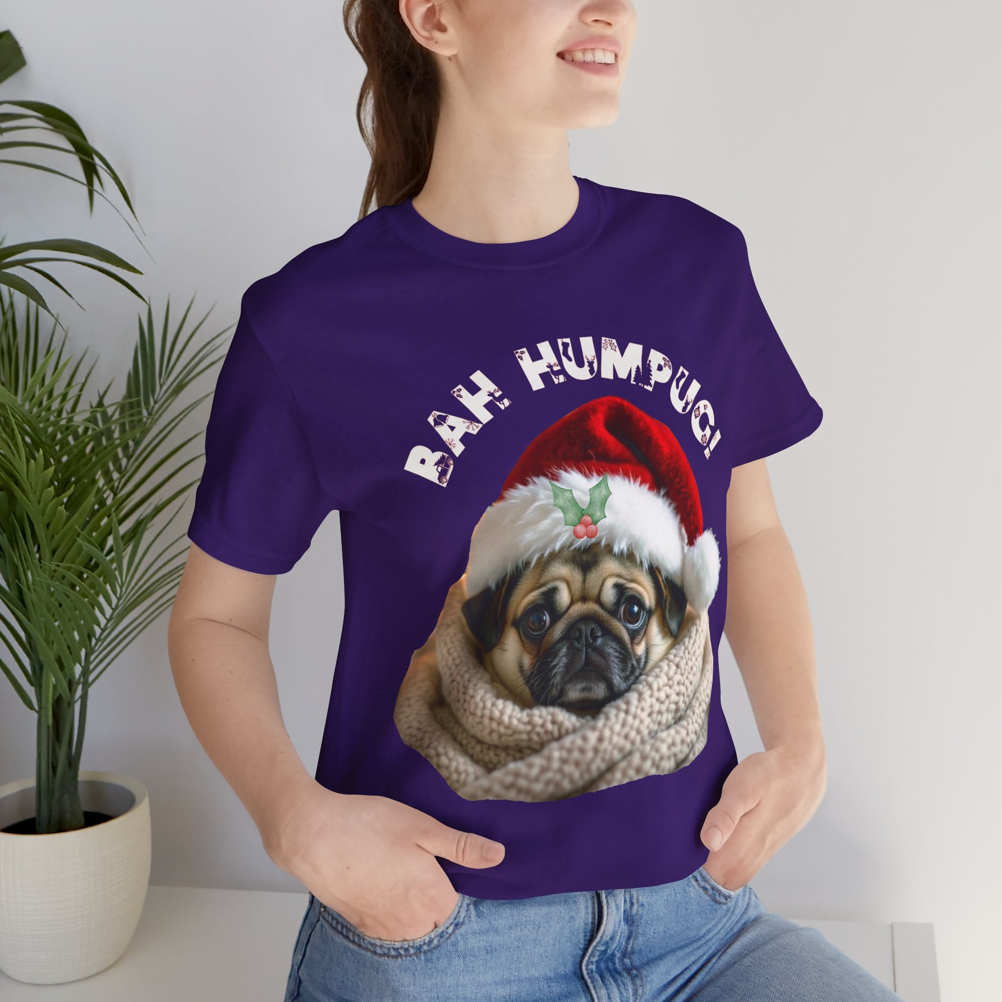 Bah Humpug Christmas T-Shirt: Perfect For Pug-Lovers