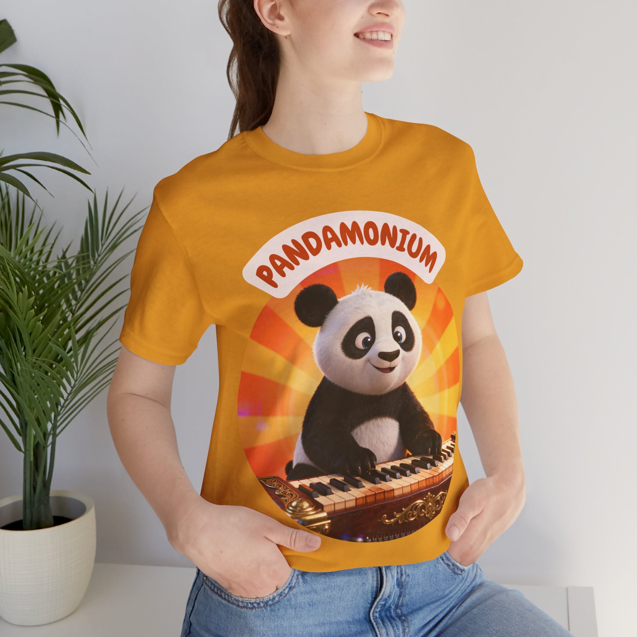 Pandamonium T-Shirt: Cute Cartoon Mascot