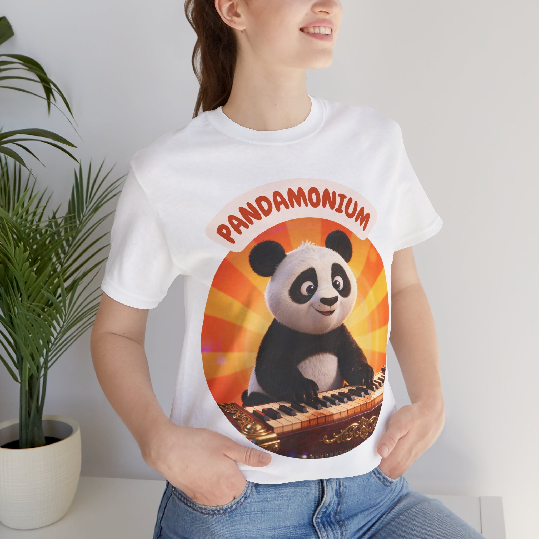 Pandamonium T-Shirt: Cute Cartoon Mascot
