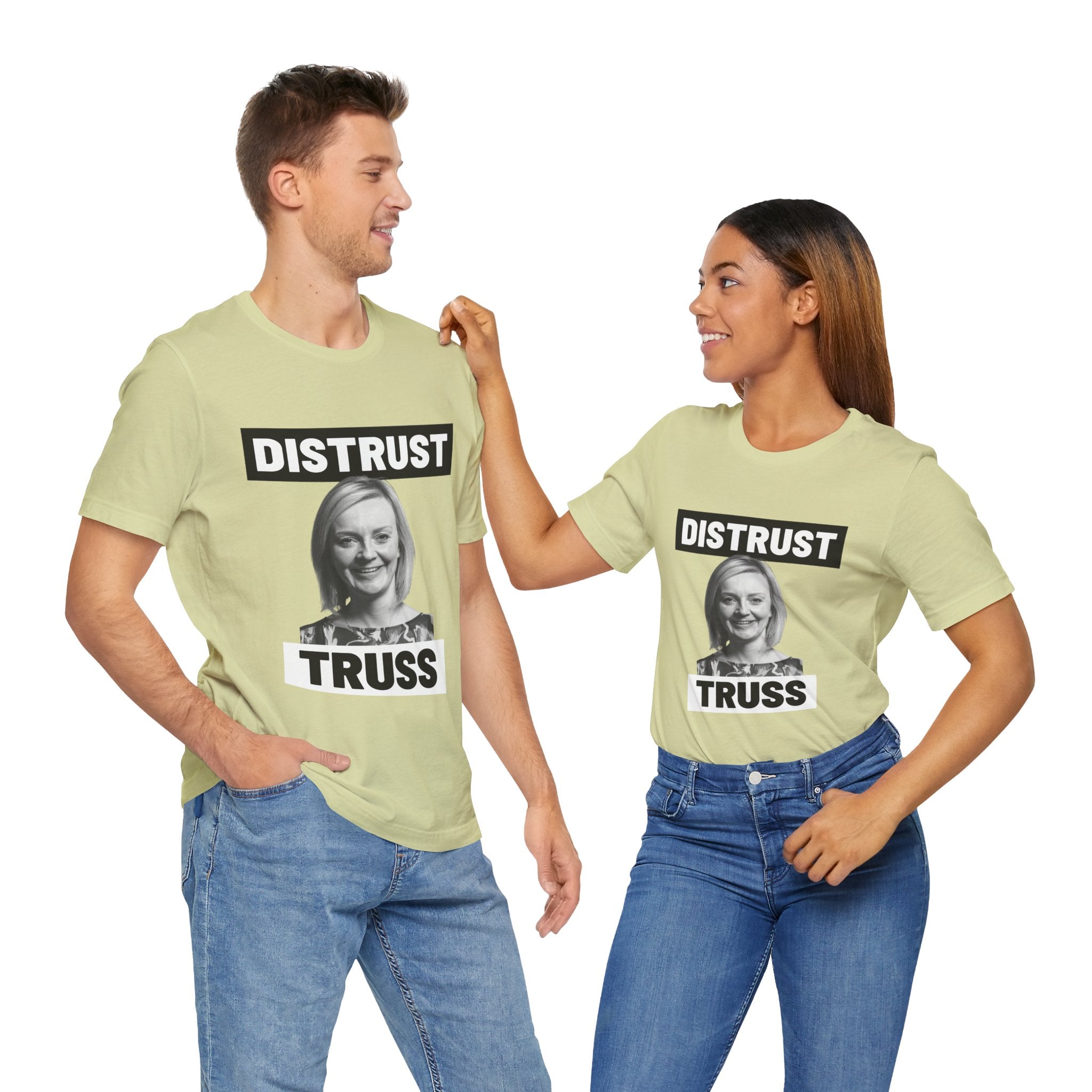 Distrust Truss T-Shirt: British Politics Corrupt Leadership