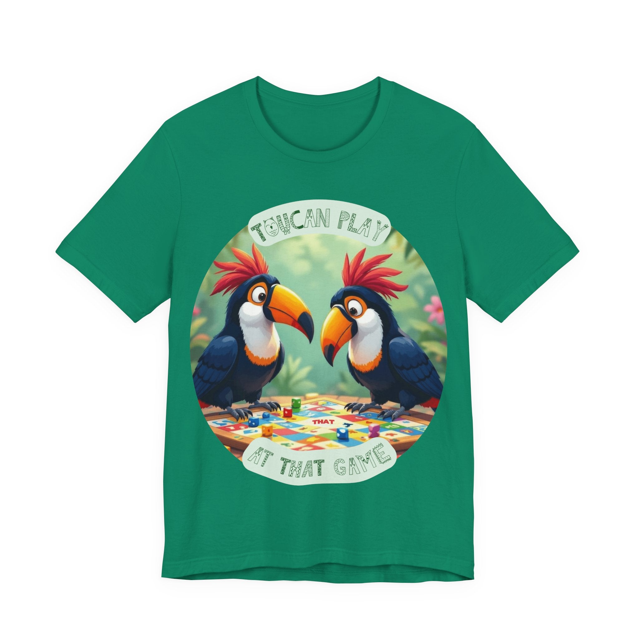 Toucan Play At That Game T-Shirt: Ideal For Exotic Bird-Lovers & Board Game Lovers Alike