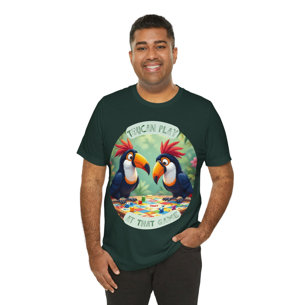 Toucan Play At That Game T-Shirt: Ideal For Exotic Bird-Lovers & Board Game Lovers Alike