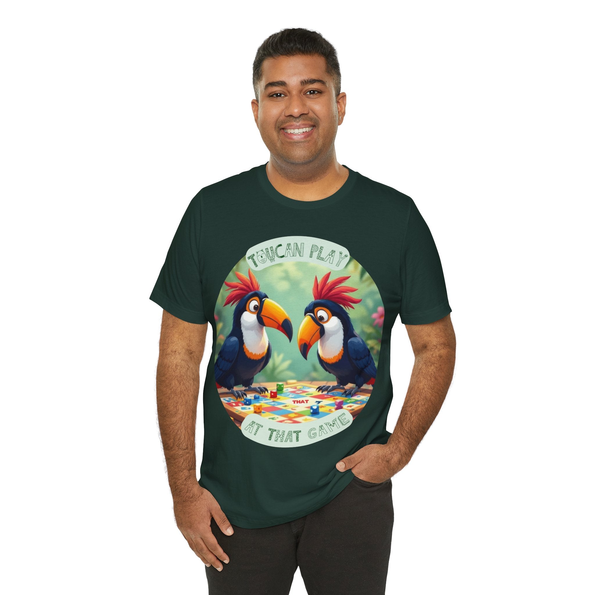 Toucan Play At That Game T-Shirt: Ideal For Exotic Bird-Lovers & Board Game Lovers Alike
