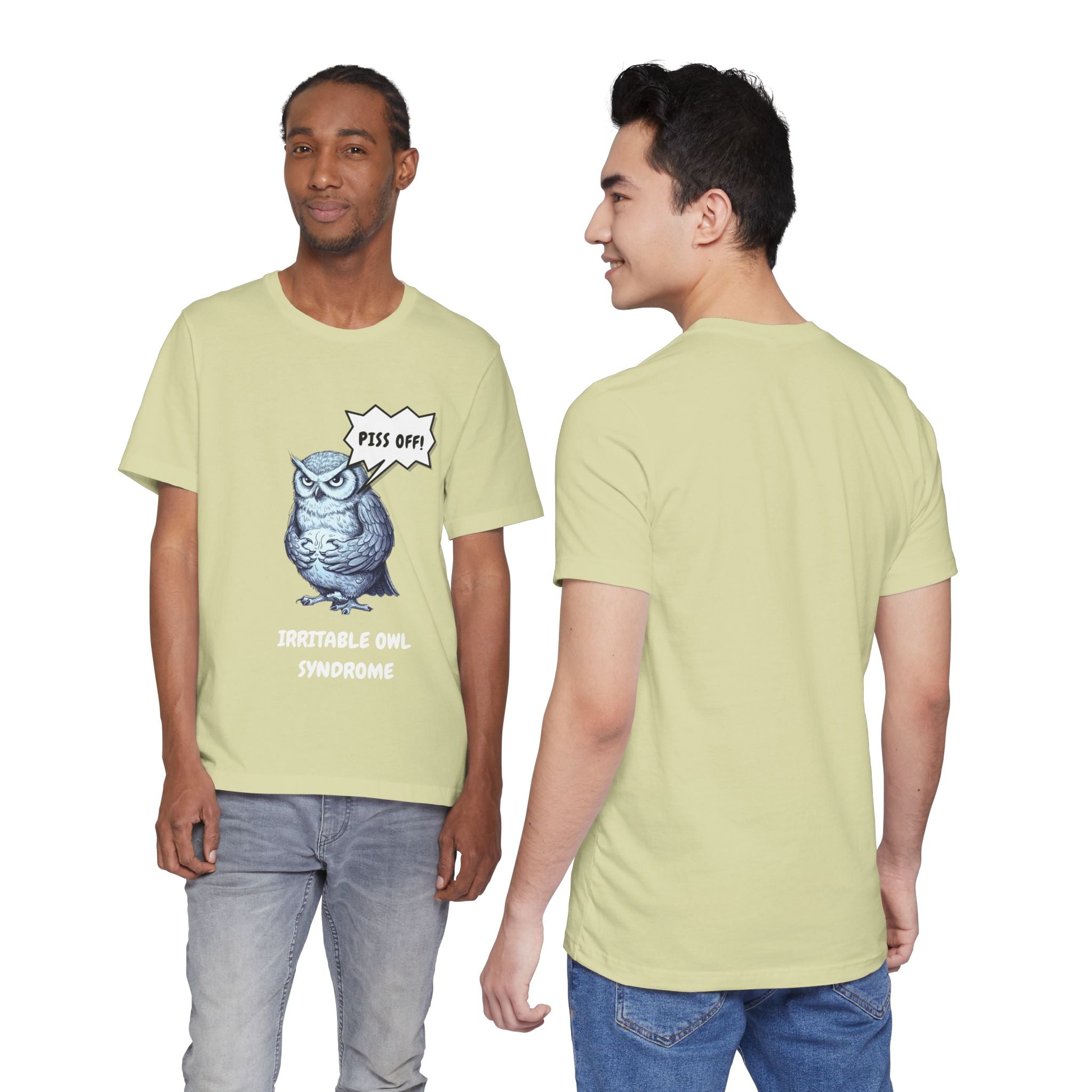 Irritable Owl Syndrome Funny Pun T-Shirt - Owl Lovers Tee