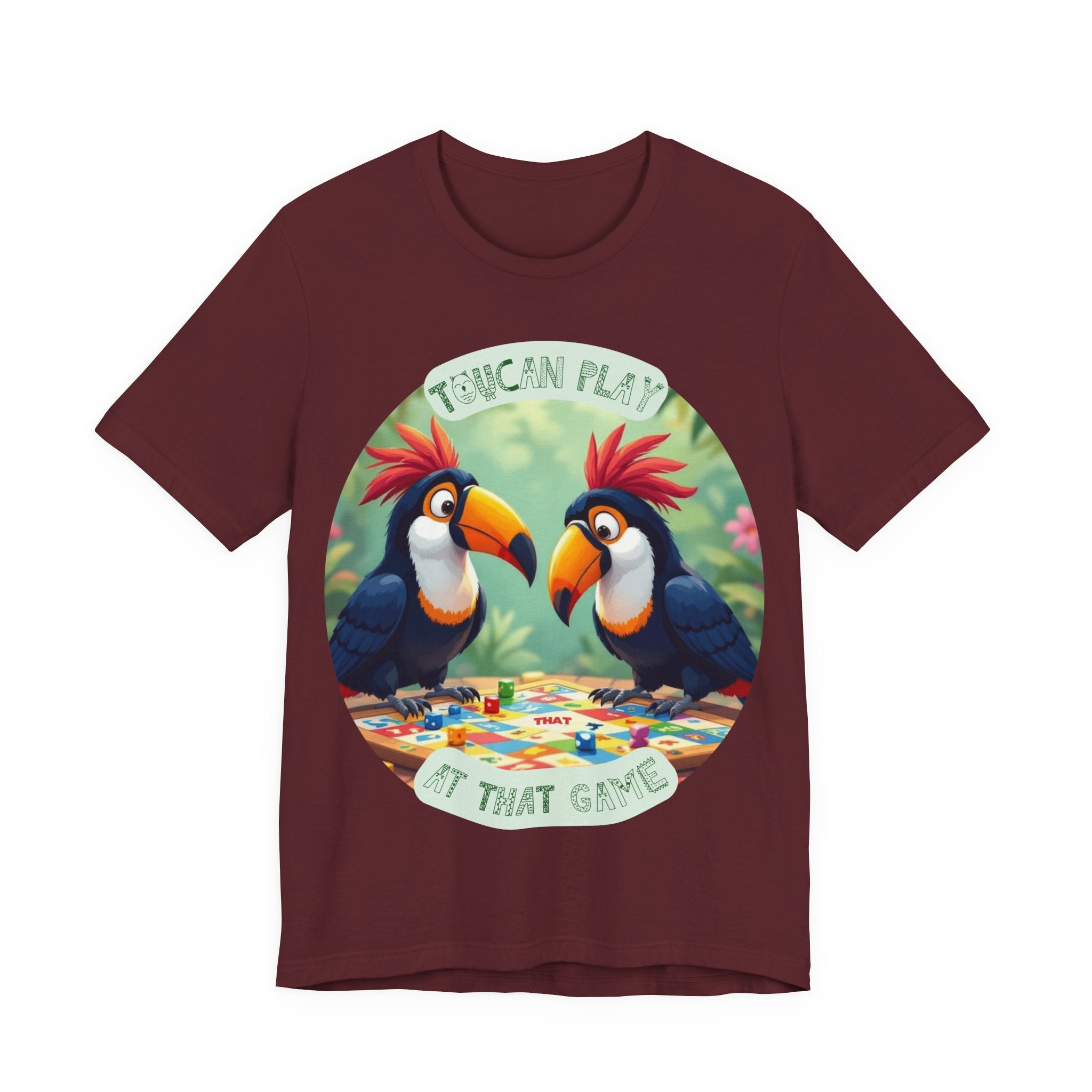 Toucan Play At That Game T-Shirt: Ideal For Exotic Bird-Lovers & Board Game Lovers Alike
