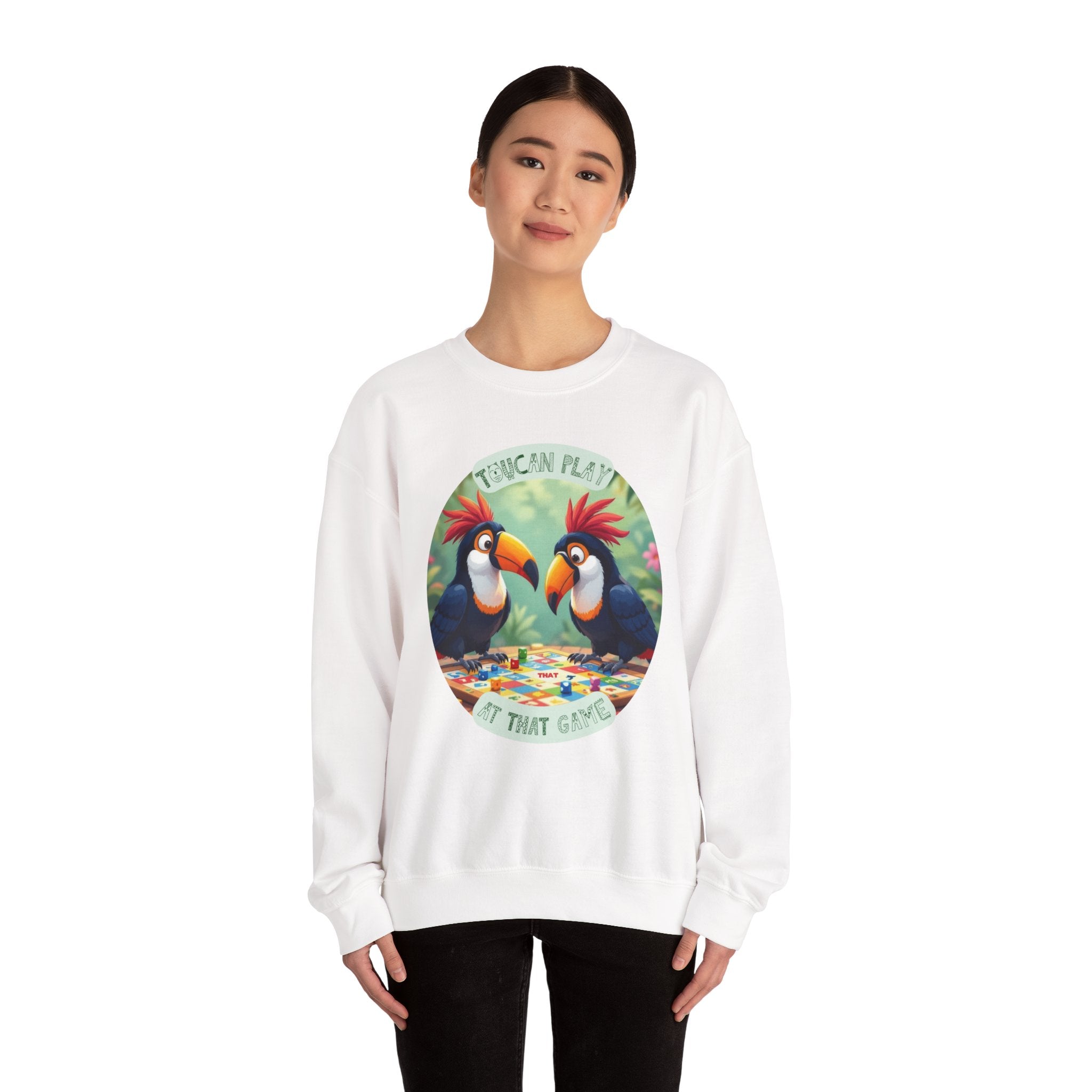 Toucan Game Crewneck Sweatshirt – "Toucan Play At That Game" Graphic