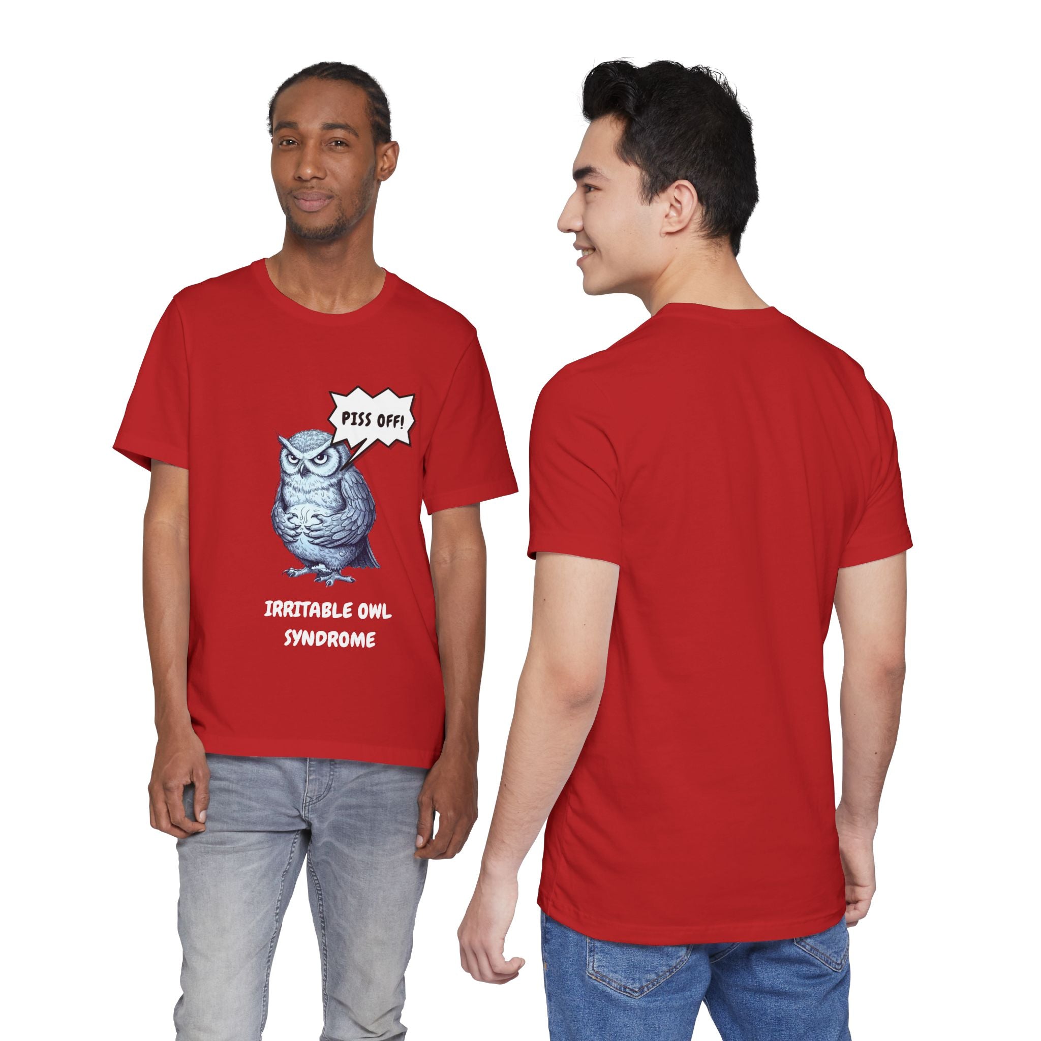 Irritable Owl Syndrome Funny Pun T-Shirt - Owl Lovers Tee