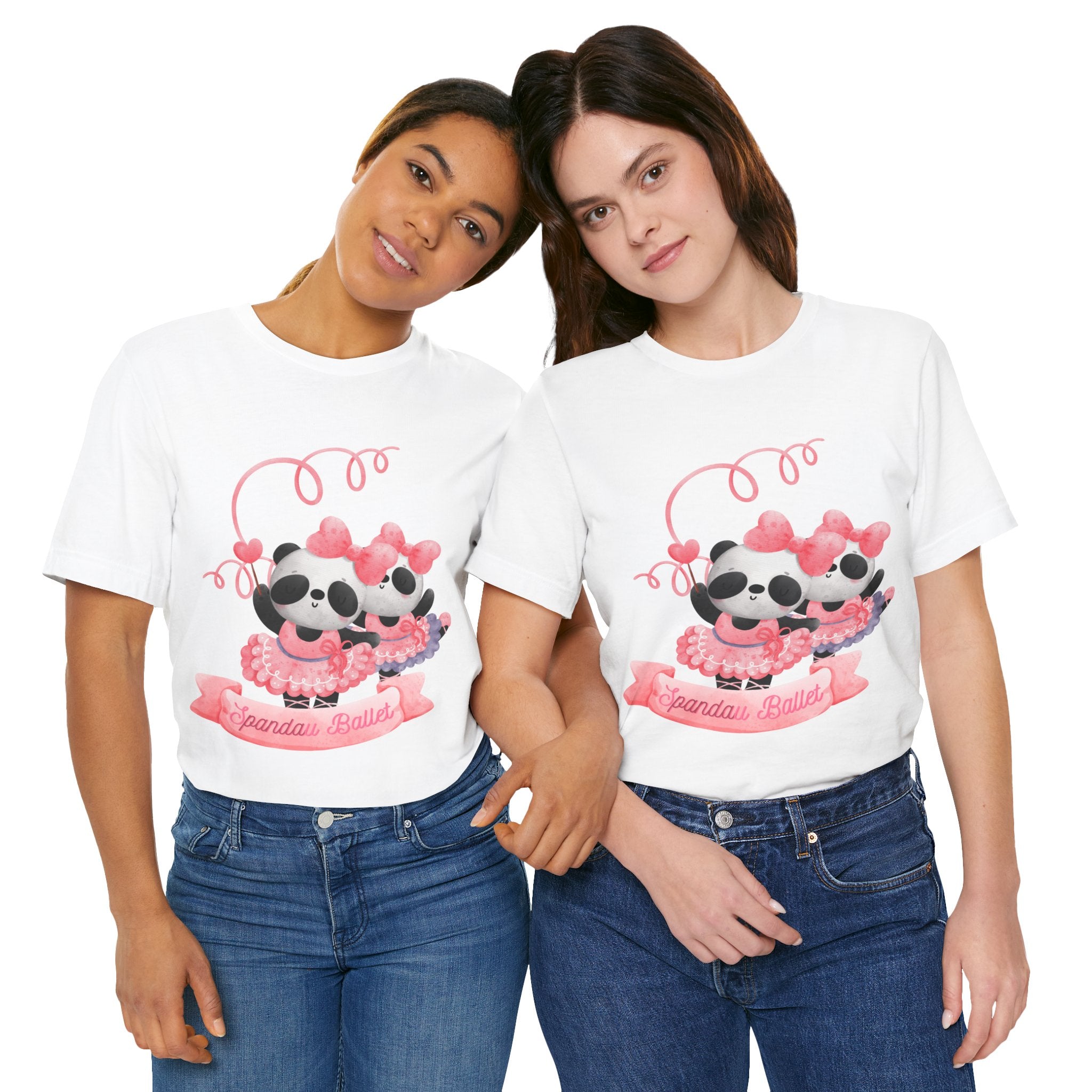Pandau Ballet T-Shirt: Cute, Whimsical Panda Ballet Dancers