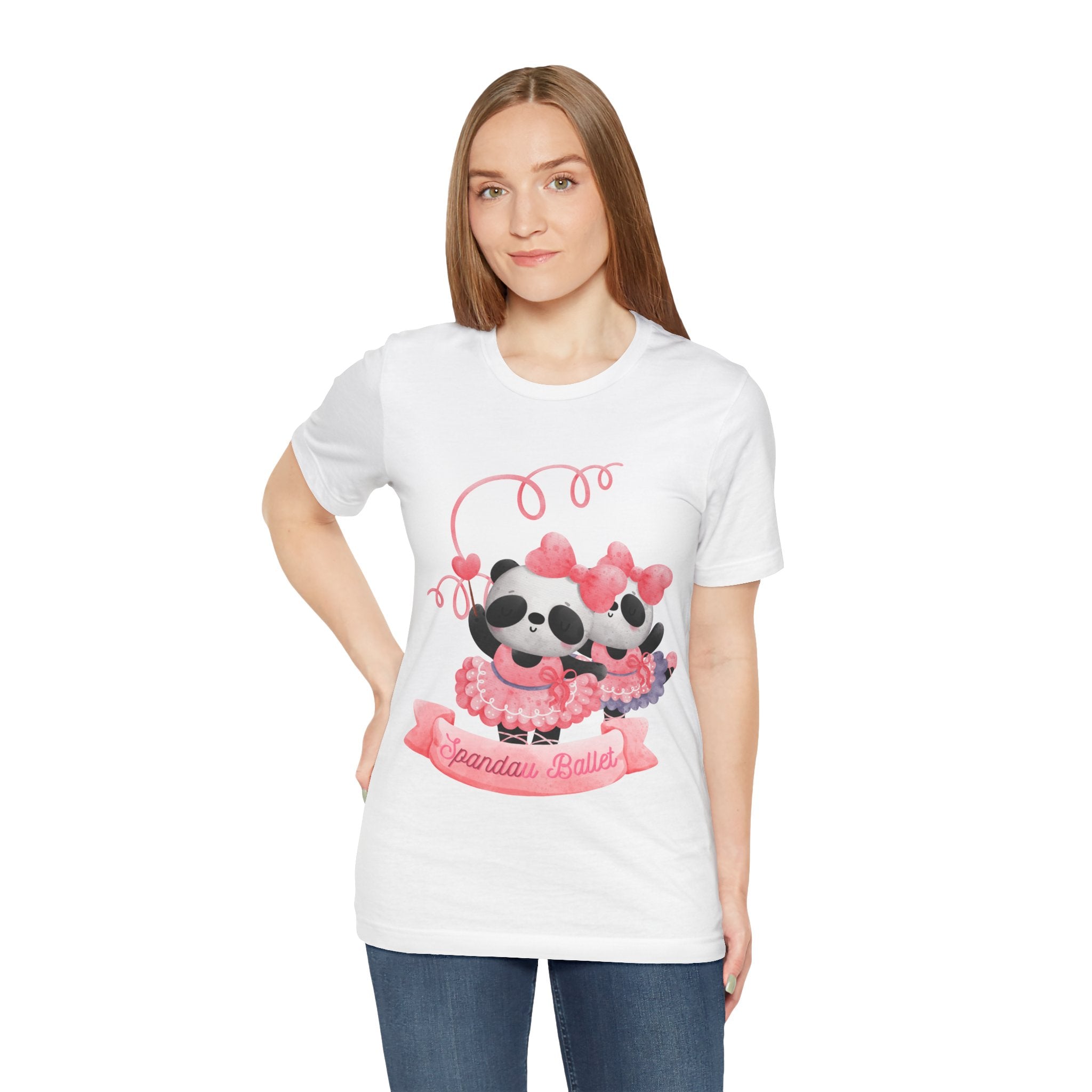 Pandau Ballet T-Shirt: Cute, Whimsical Panda Ballet Dancers