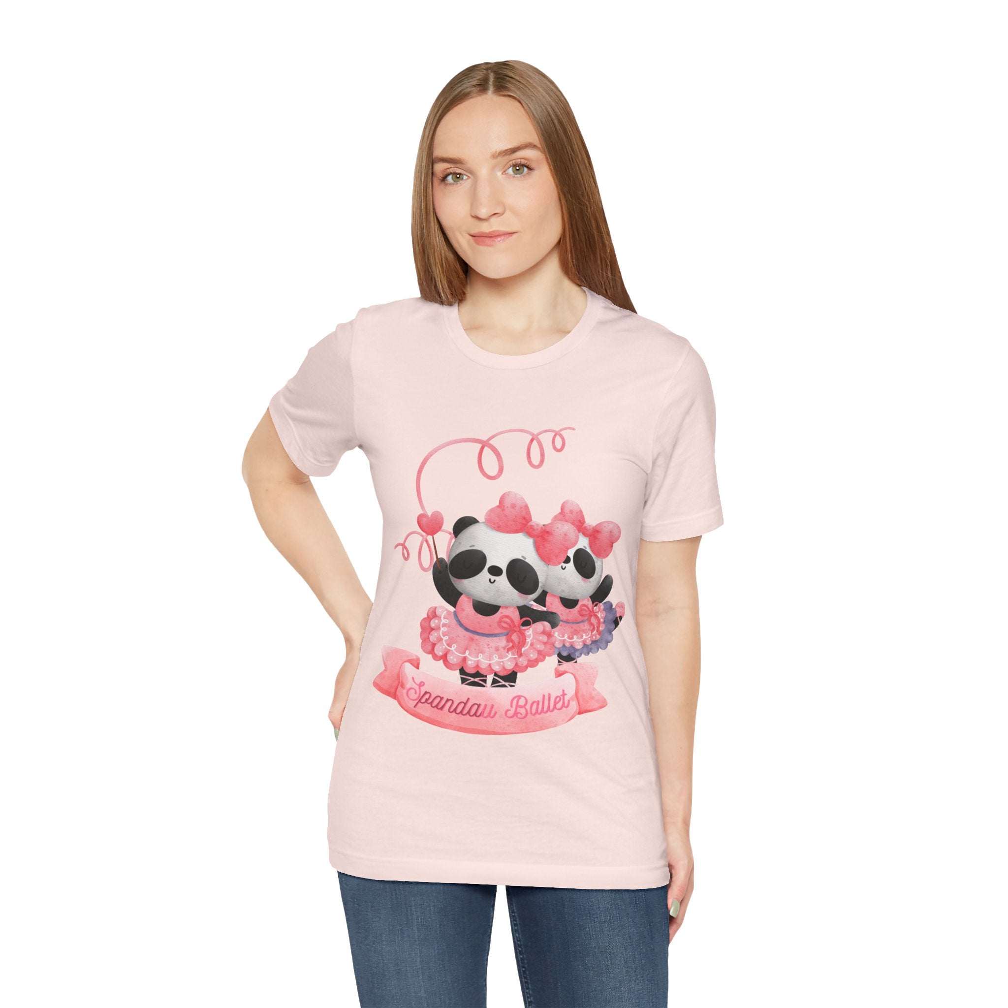 Pandau Ballet T-Shirt: Cute, Whimsical Panda Ballet Dancers