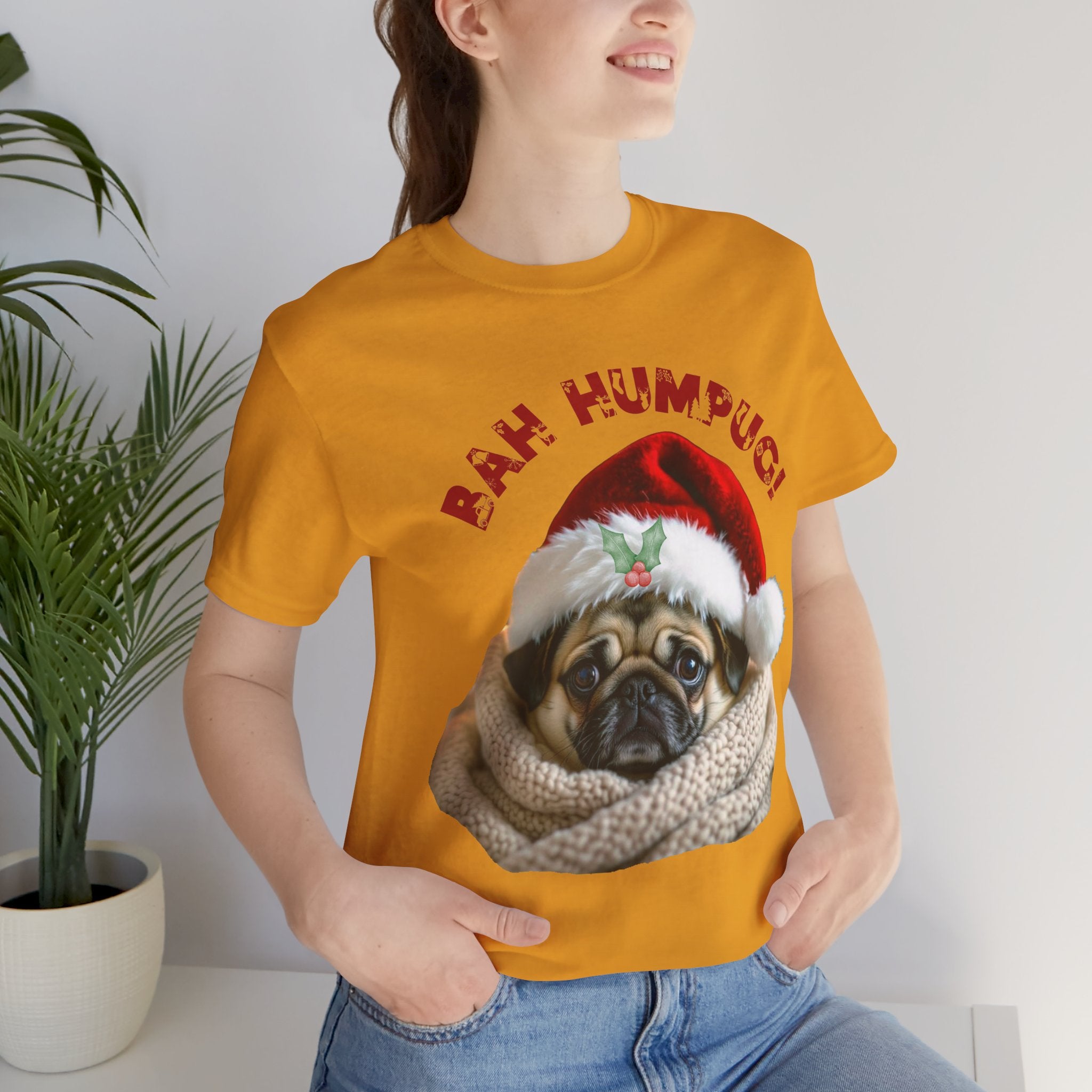 Bah Humpug Christmas T-Shirt: Perfect For Pug-Lovers