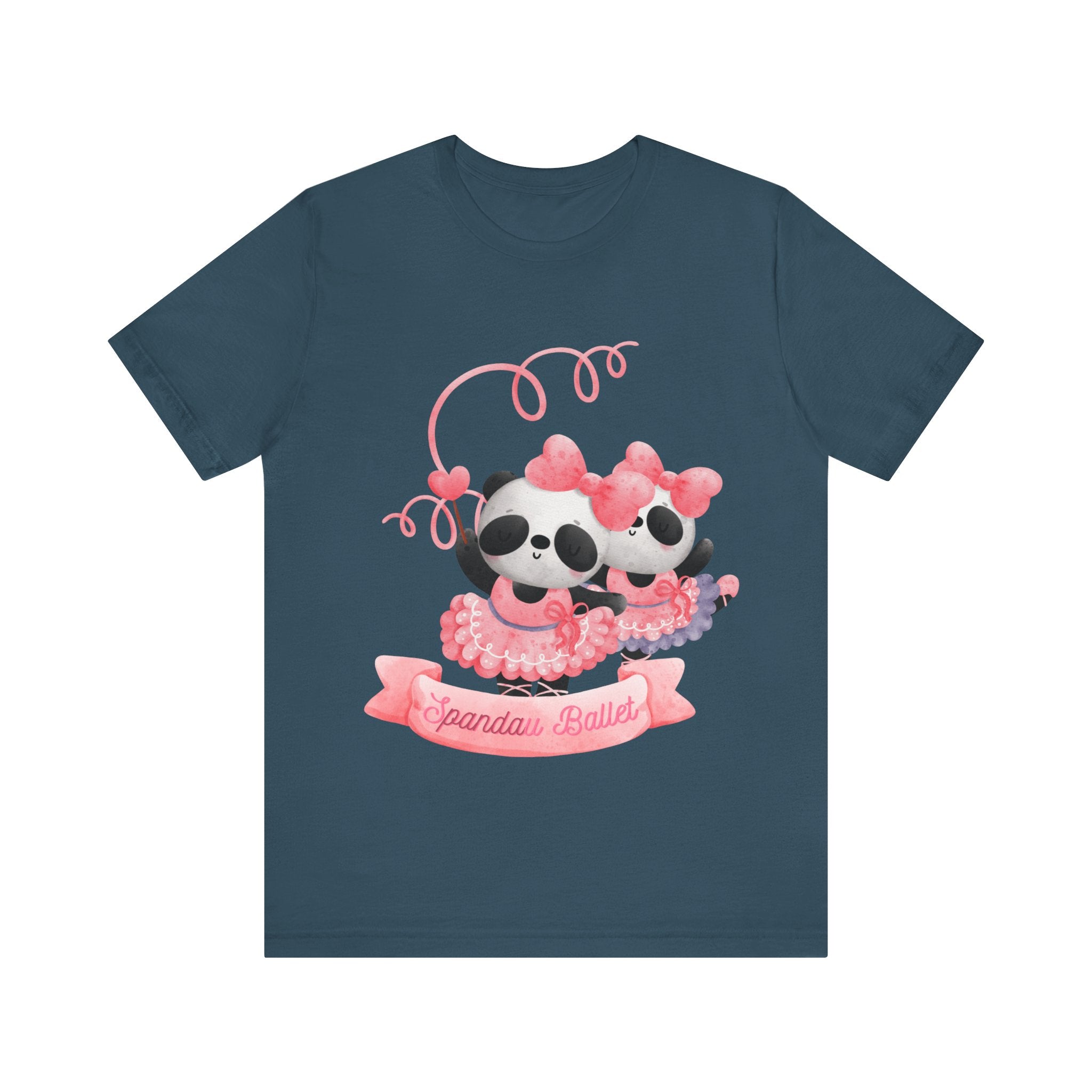 Pandau Ballet T-Shirt: Cute, Whimsical Panda Ballet Dancers