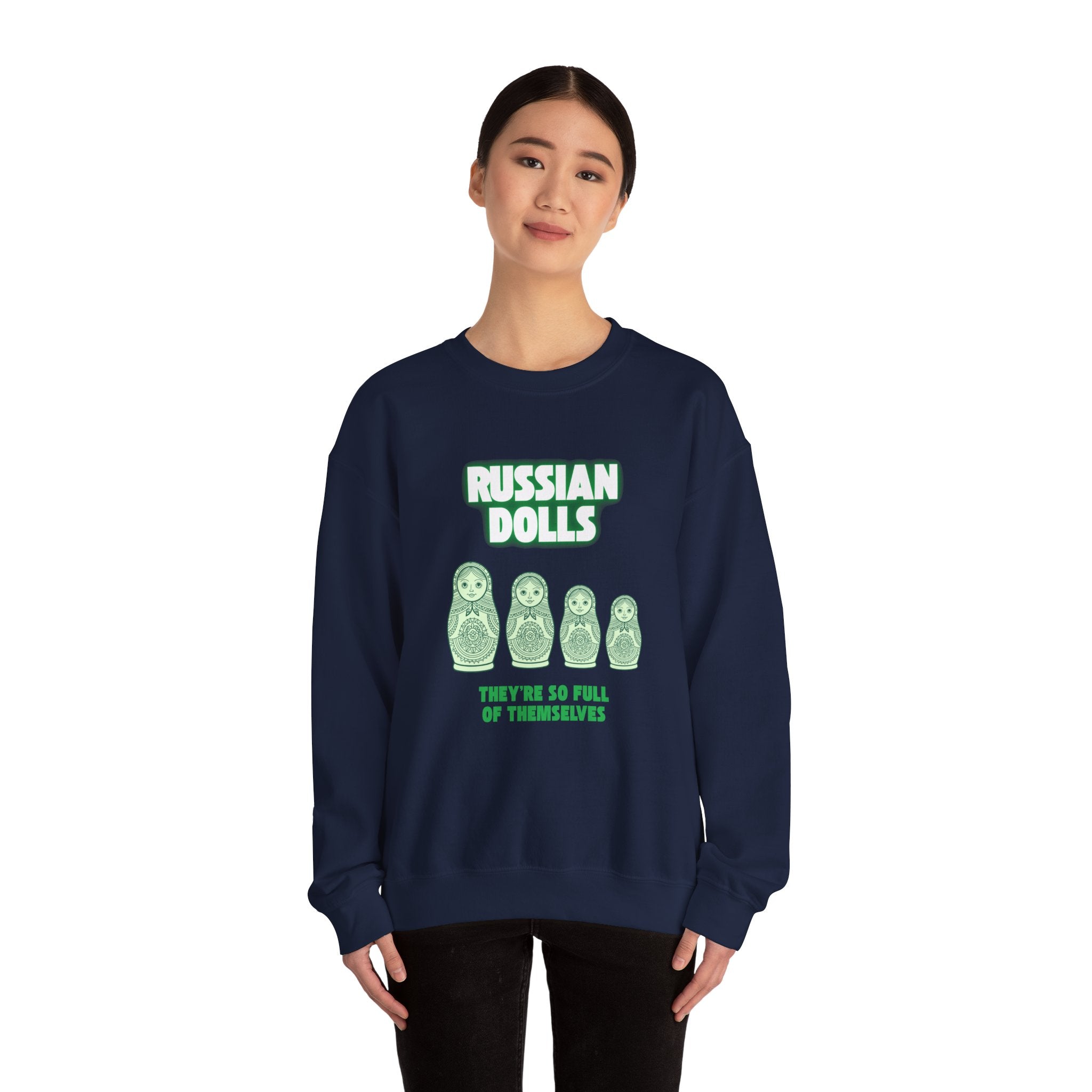 Russian Dolls Crew-Neck Sweatshirt