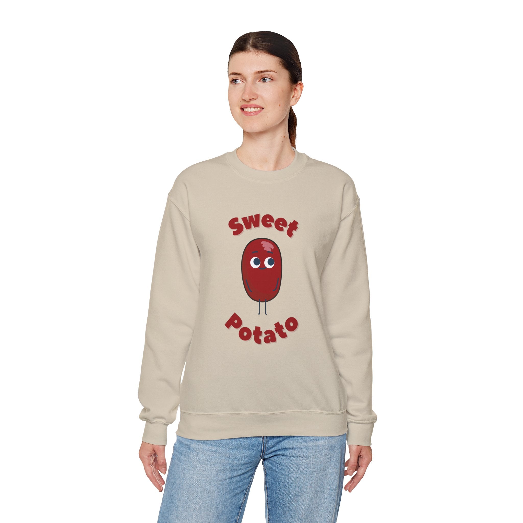 Sweet Potato Crew-Neck Sweatshirt