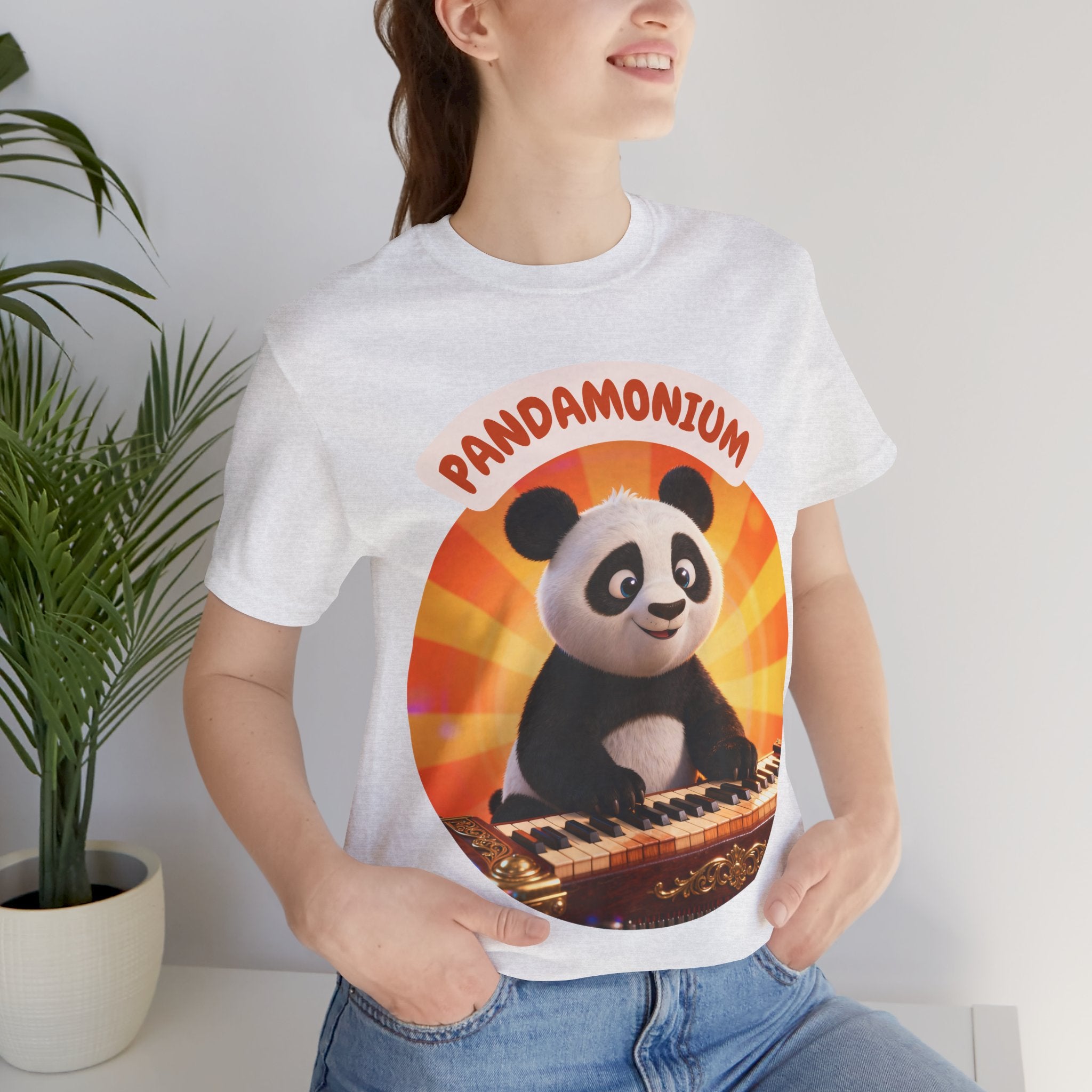 Pandamonium T-Shirt: Cute Cartoon Mascot