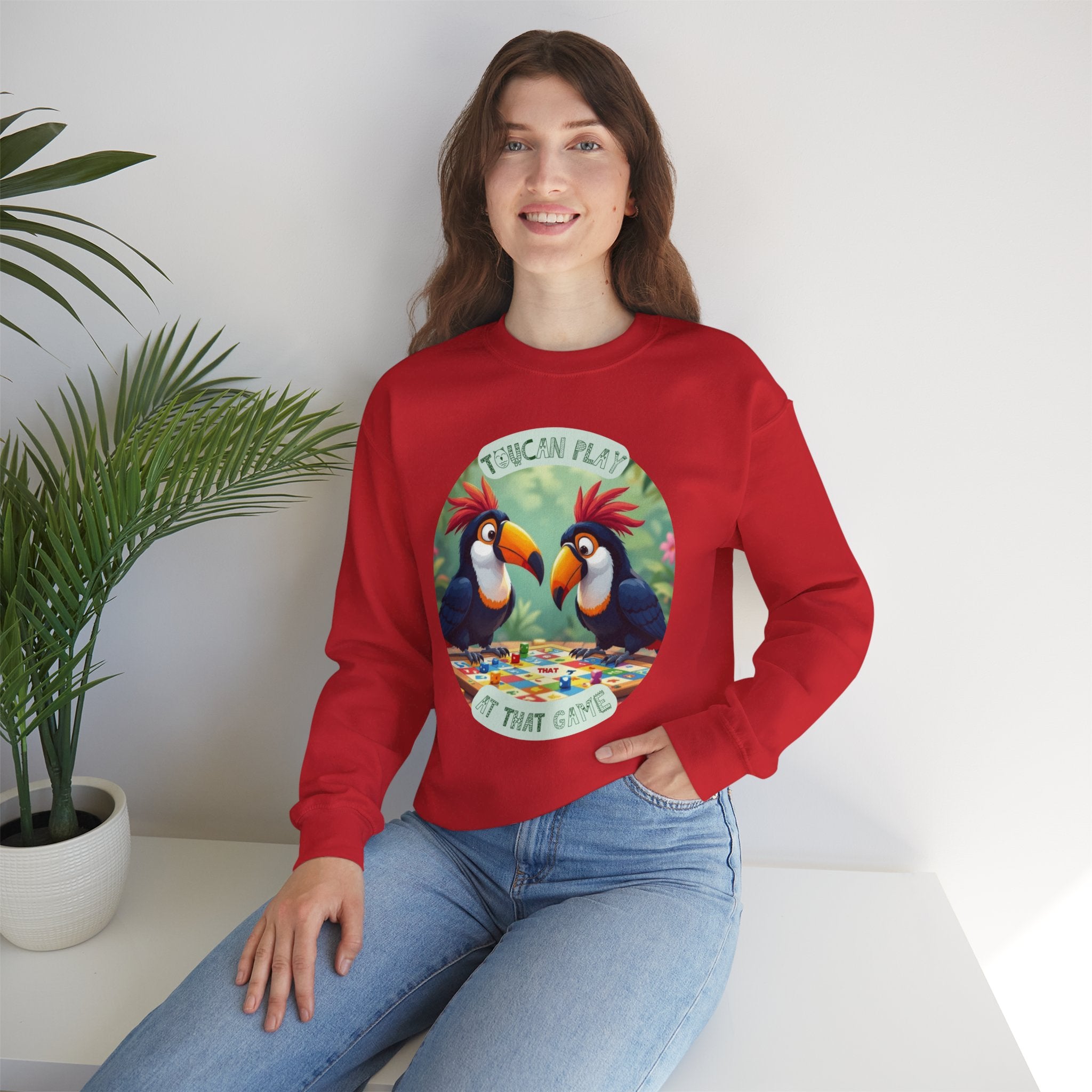 Toucan Game Crewneck Sweatshirt – "Toucan Play At That Game" Graphic
