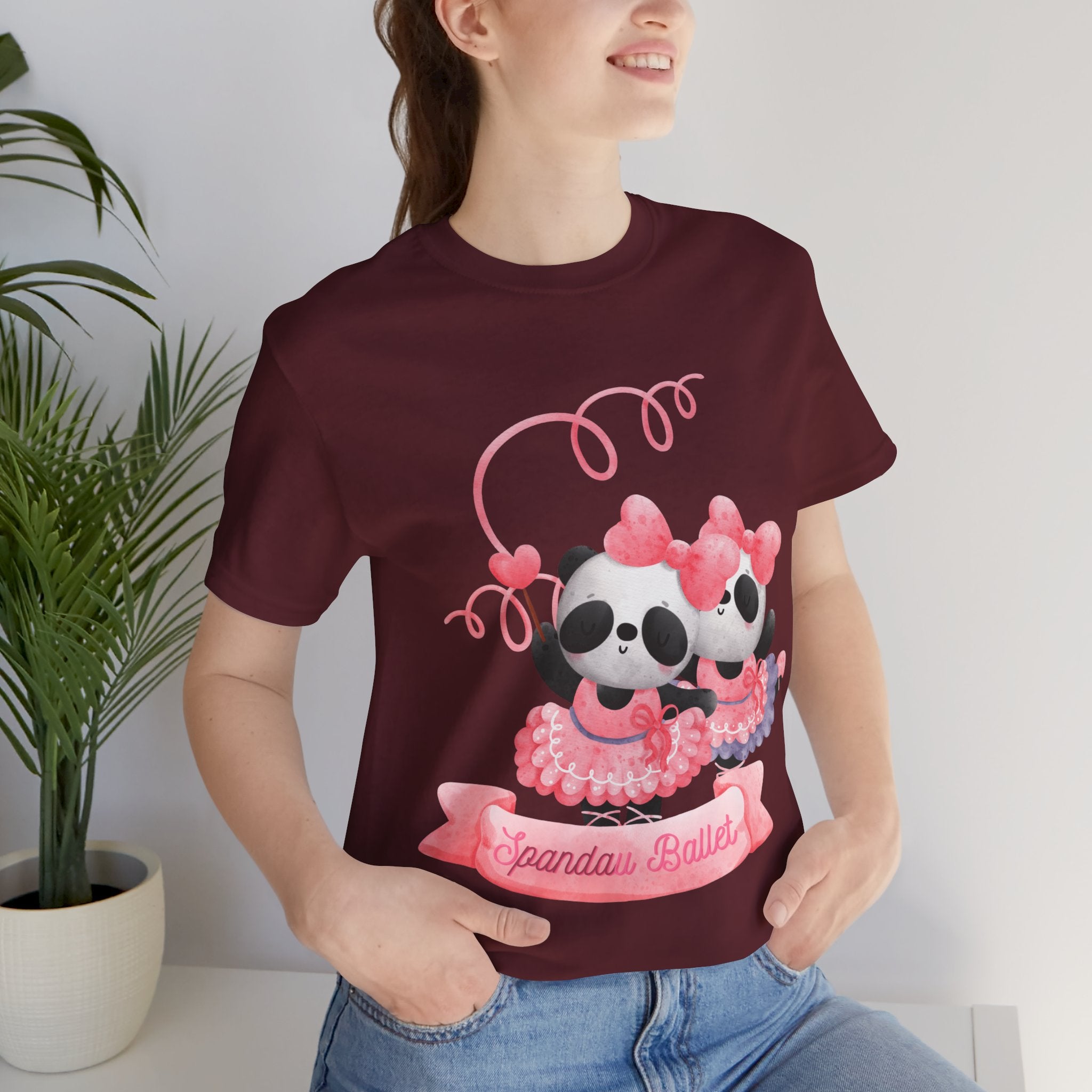 Pandau Ballet T-Shirt: Cute, Whimsical Panda Ballet Dancers