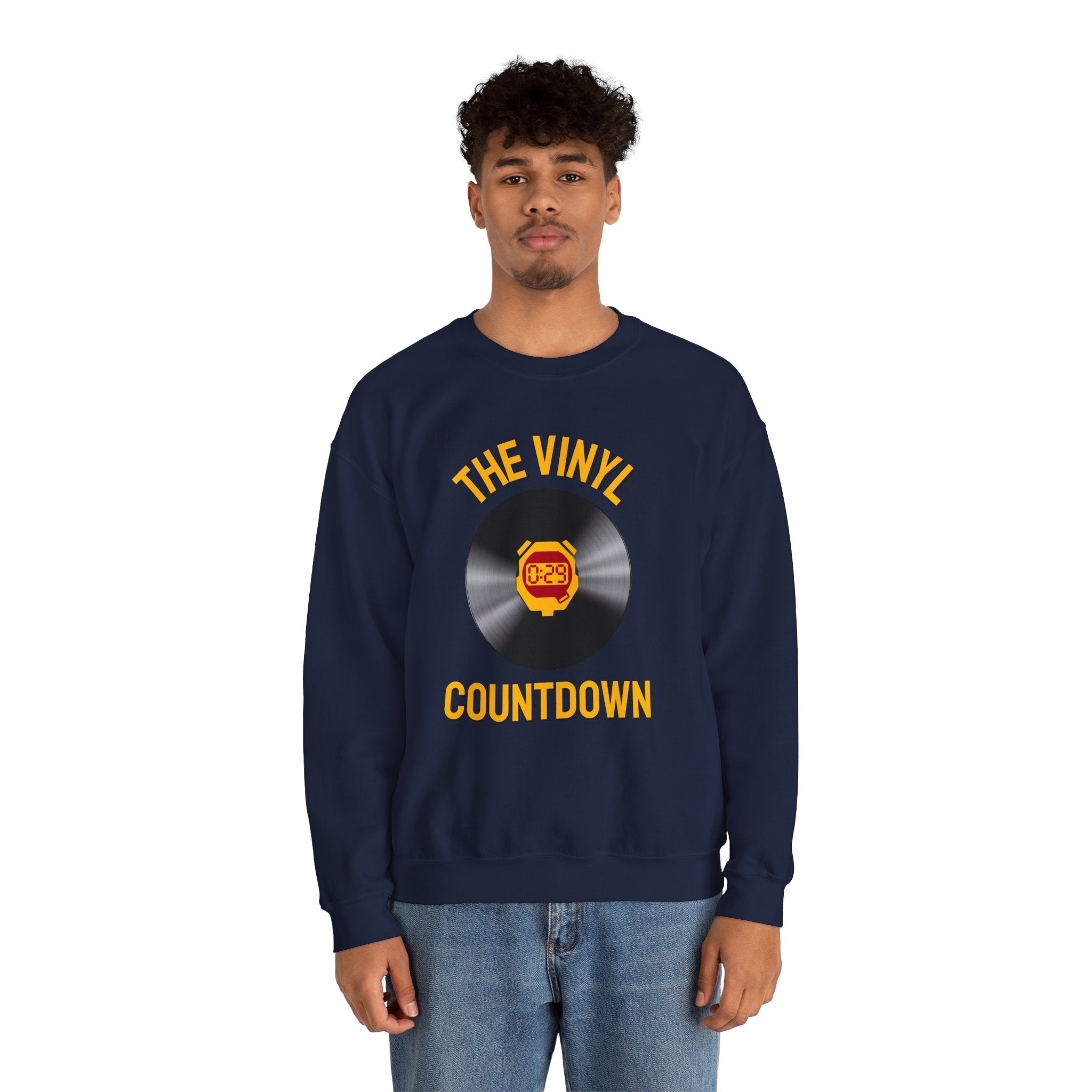 The Vinyl Countdown Crew-Neck Sweatshirt