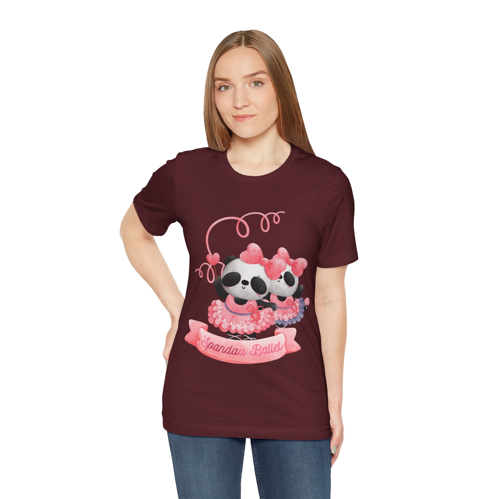 Pandau Ballet T-Shirt: Cute, Whimsical Panda Ballet Dancers