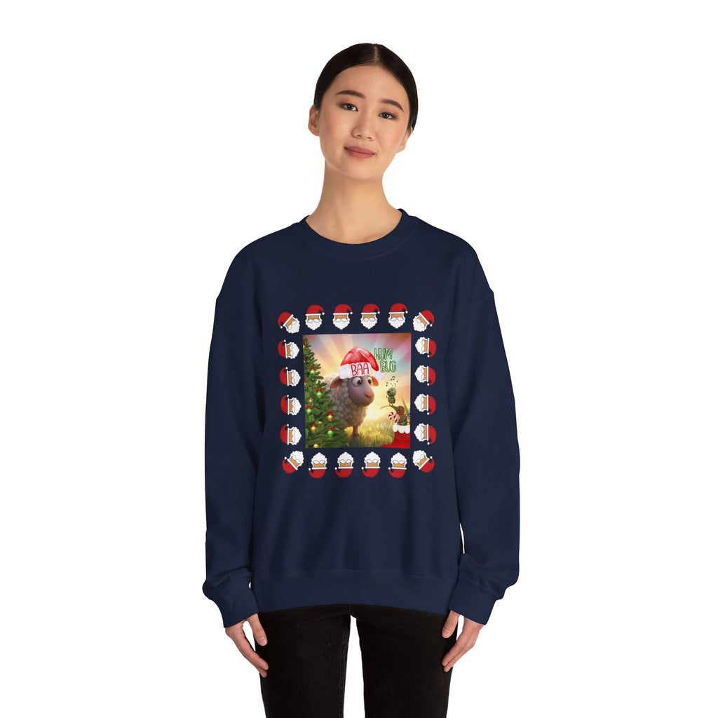 Baa Hum-Bug Crew-Neck Sweatshirt