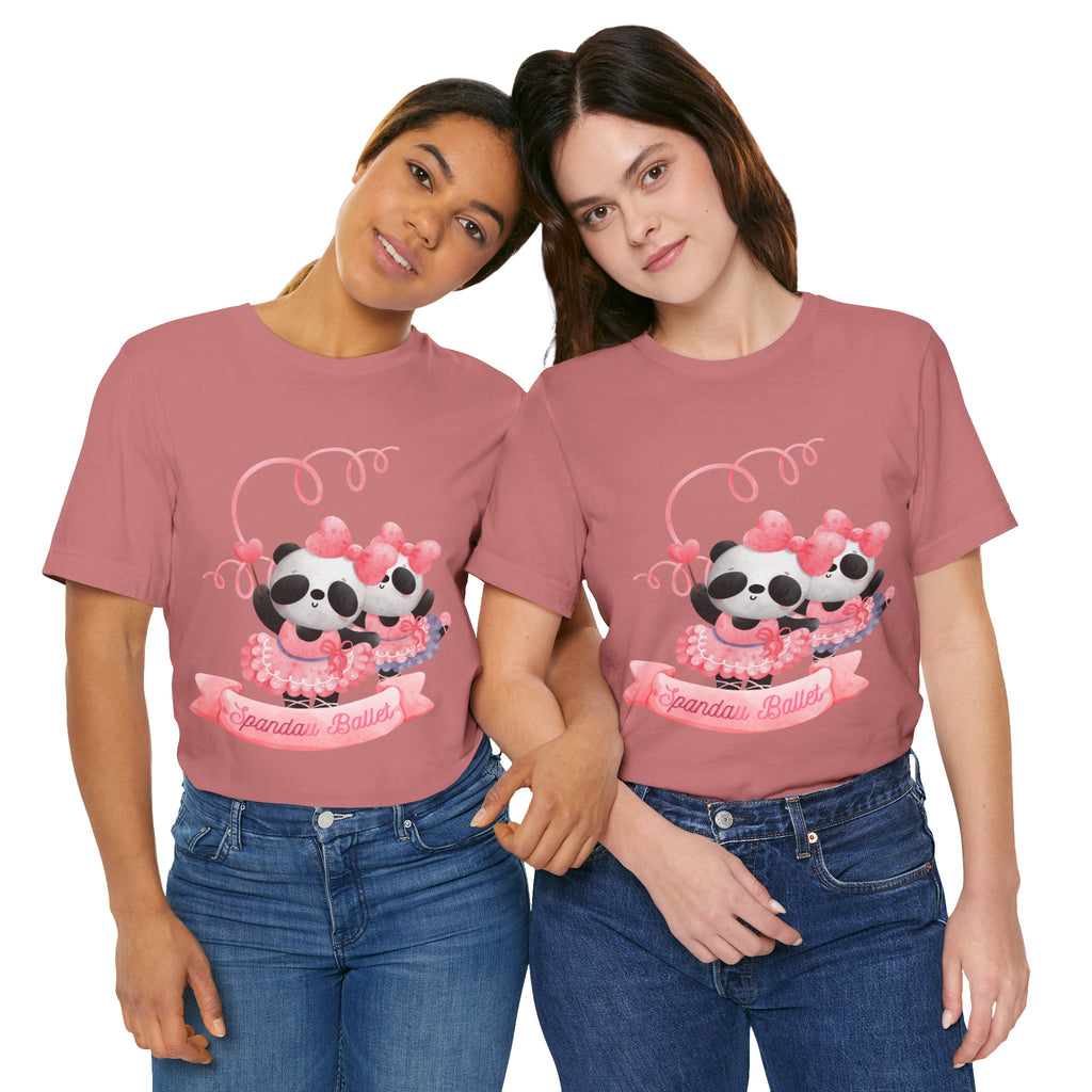 Pandau Ballet T-Shirt: Cute, Whimsical Panda Ballet Dancers