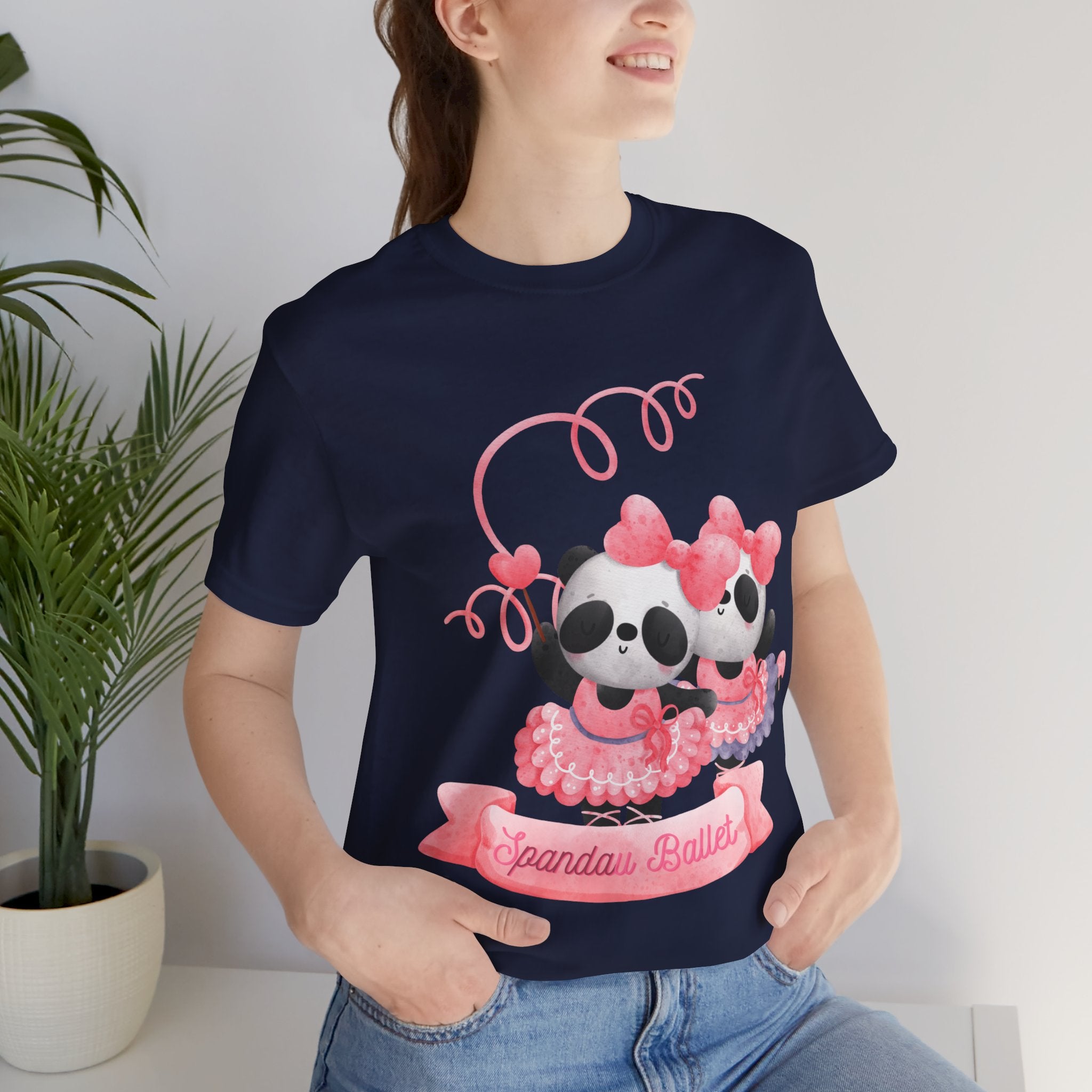Pandau Ballet T-Shirt: Cute, Whimsical Panda Ballet Dancers