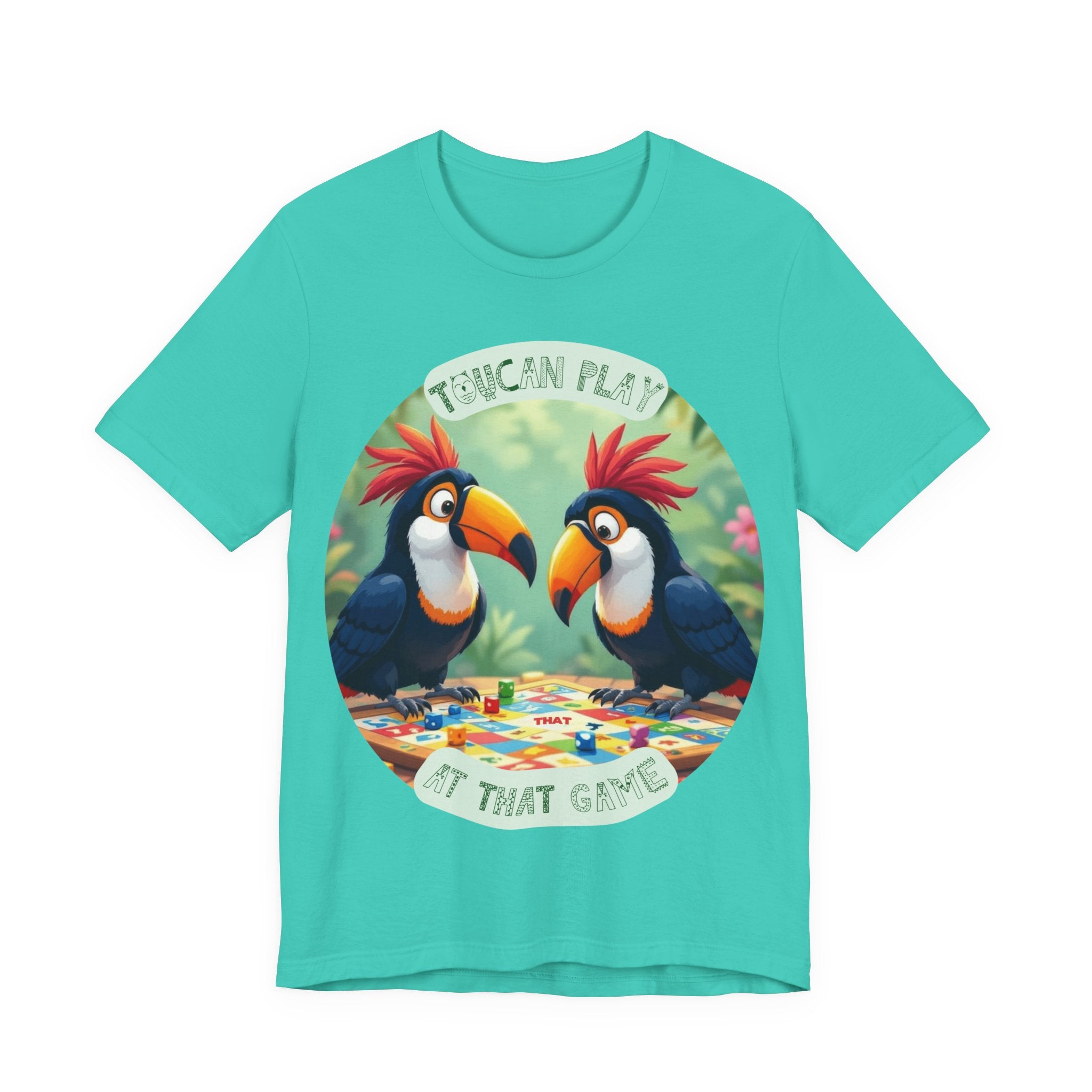 Toucan Play At That Game T-Shirt: Ideal For Exotic Bird-Lovers & Board Game Lovers Alike