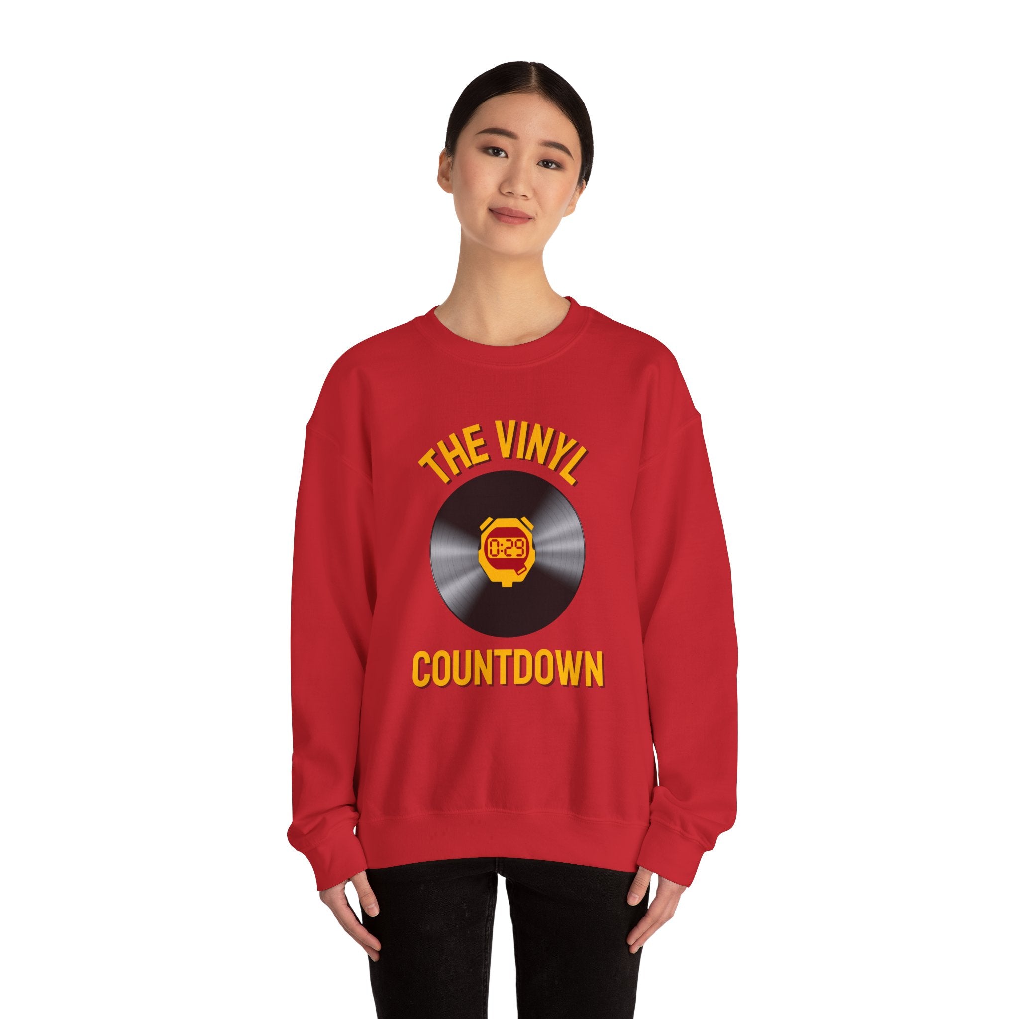 The Vinyl Countdown Crew-Neck Sweatshirt