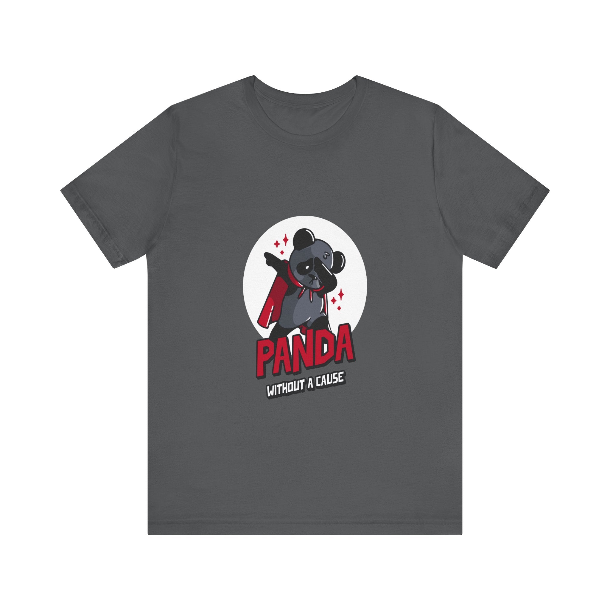 Panda Without a Cause T-Shirt: Quirky Cartoon Panda Mascot