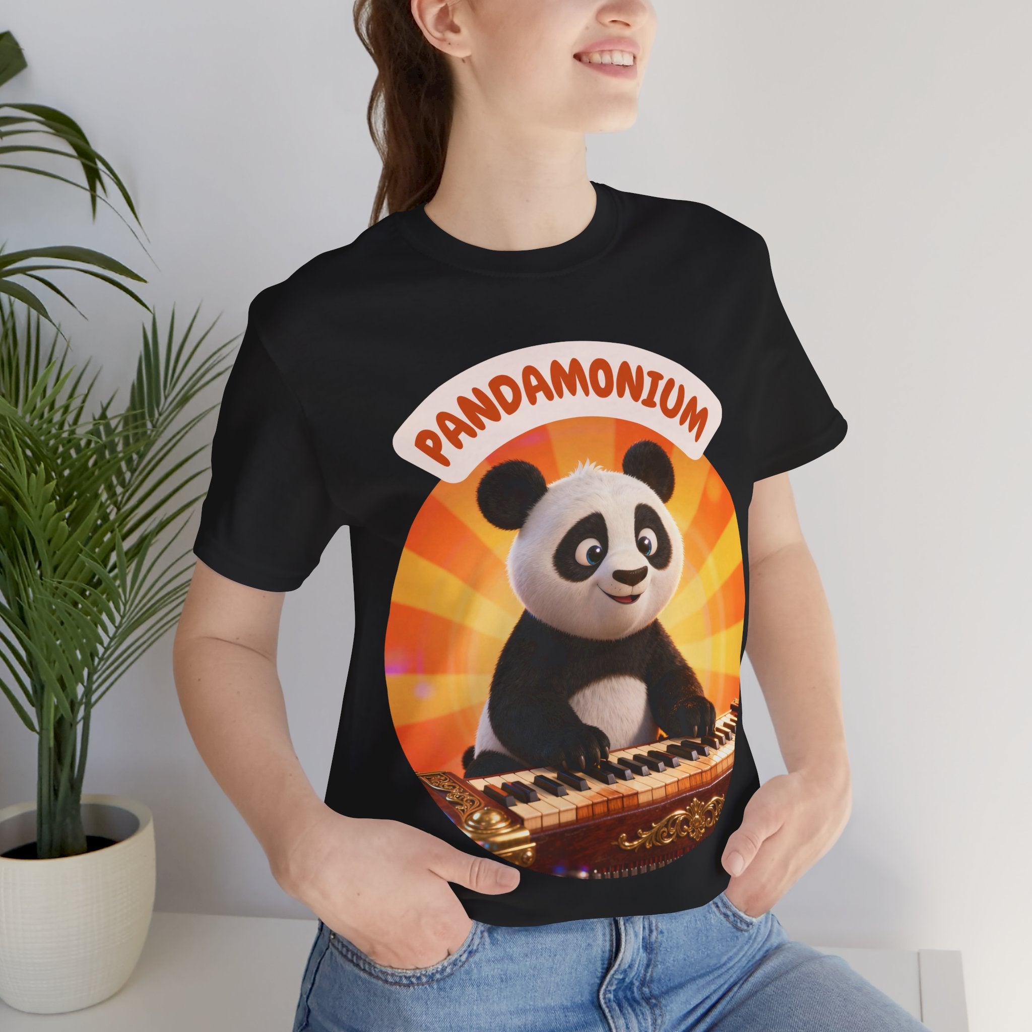 Pandamonium T-Shirt: Cute Cartoon Mascot