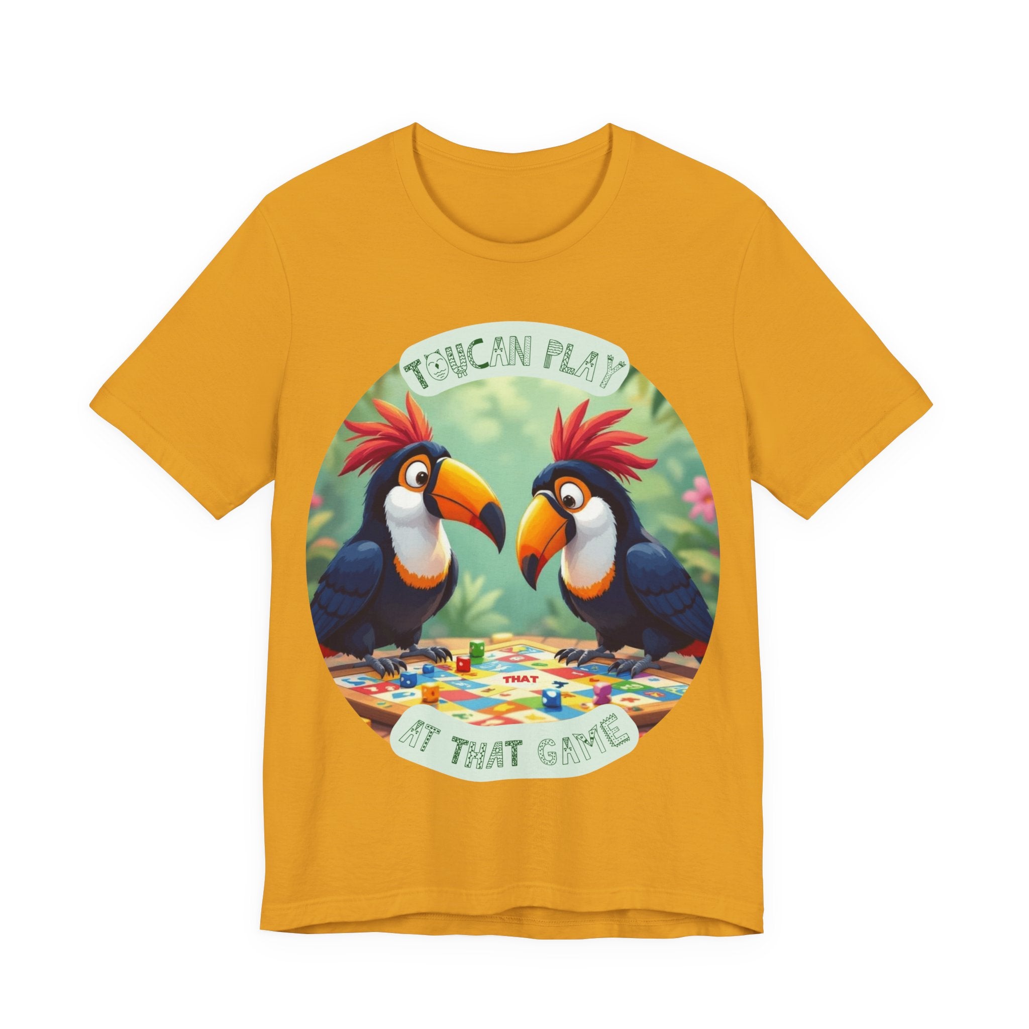 Toucan Play At That Game T-Shirt: Ideal For Exotic Bird-Lovers & Board Game Lovers Alike