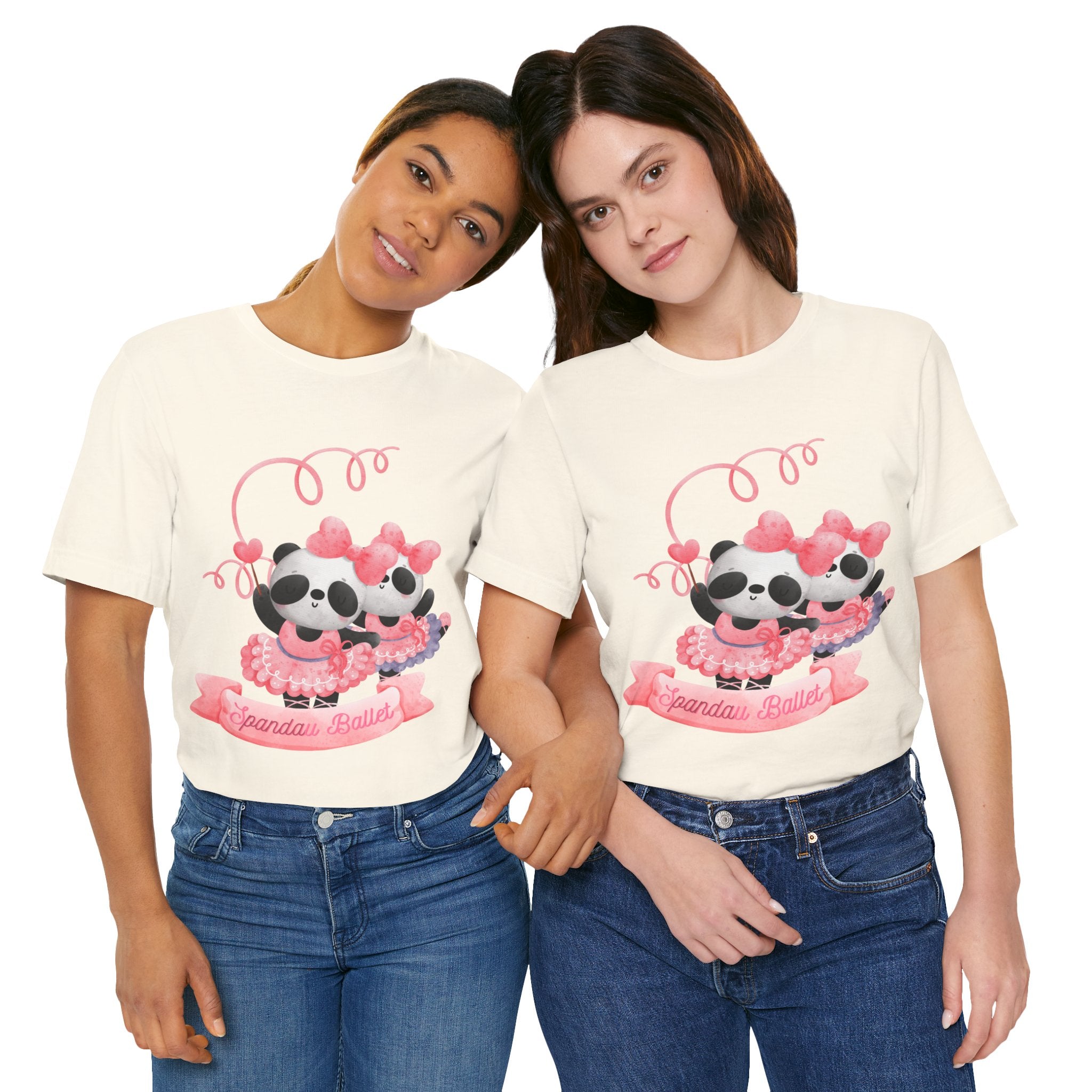 Pandau Ballet T-Shirt: Cute, Whimsical Panda Ballet Dancers