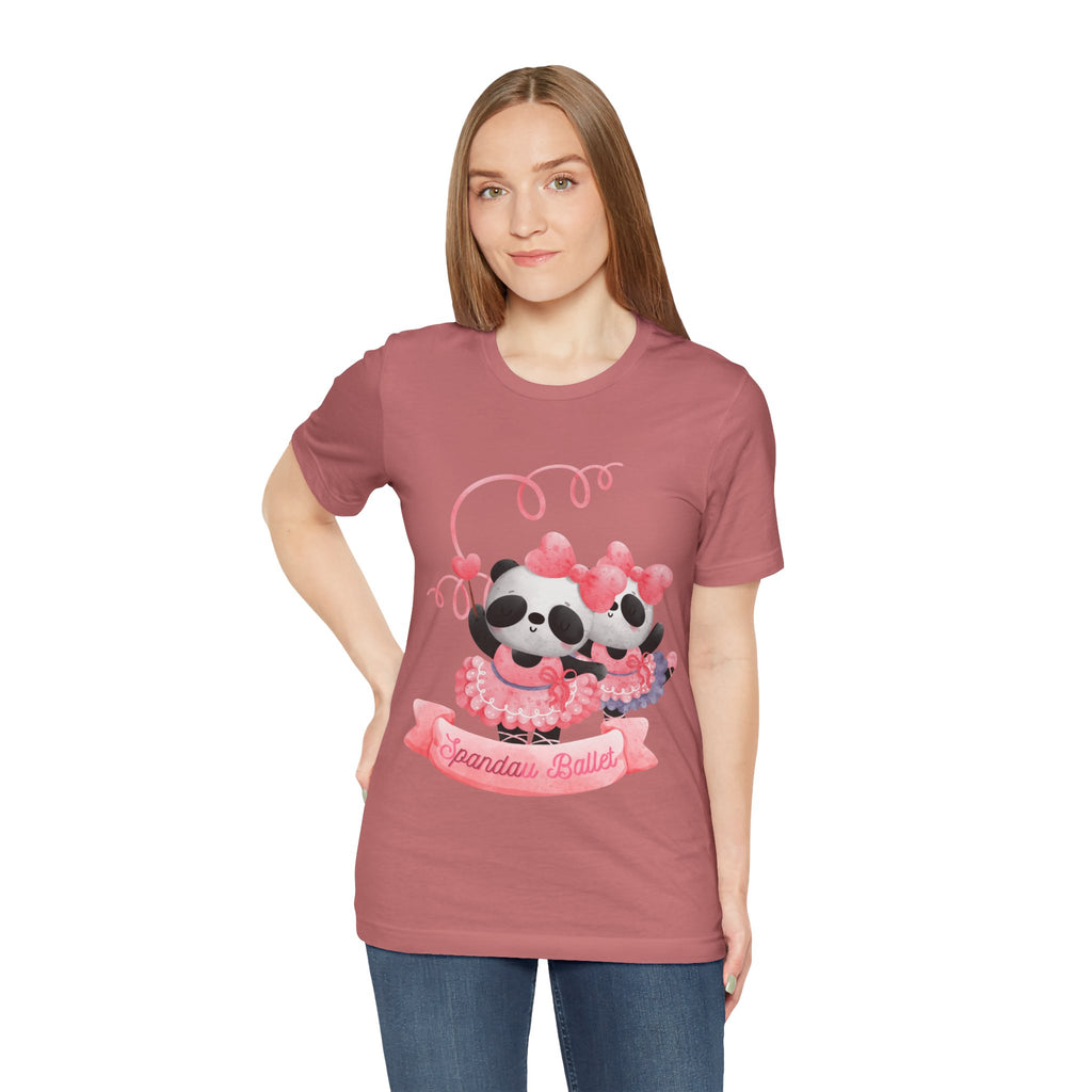 Pandau Ballet T-Shirt: Cute, Whimsical Panda Ballet Dancers