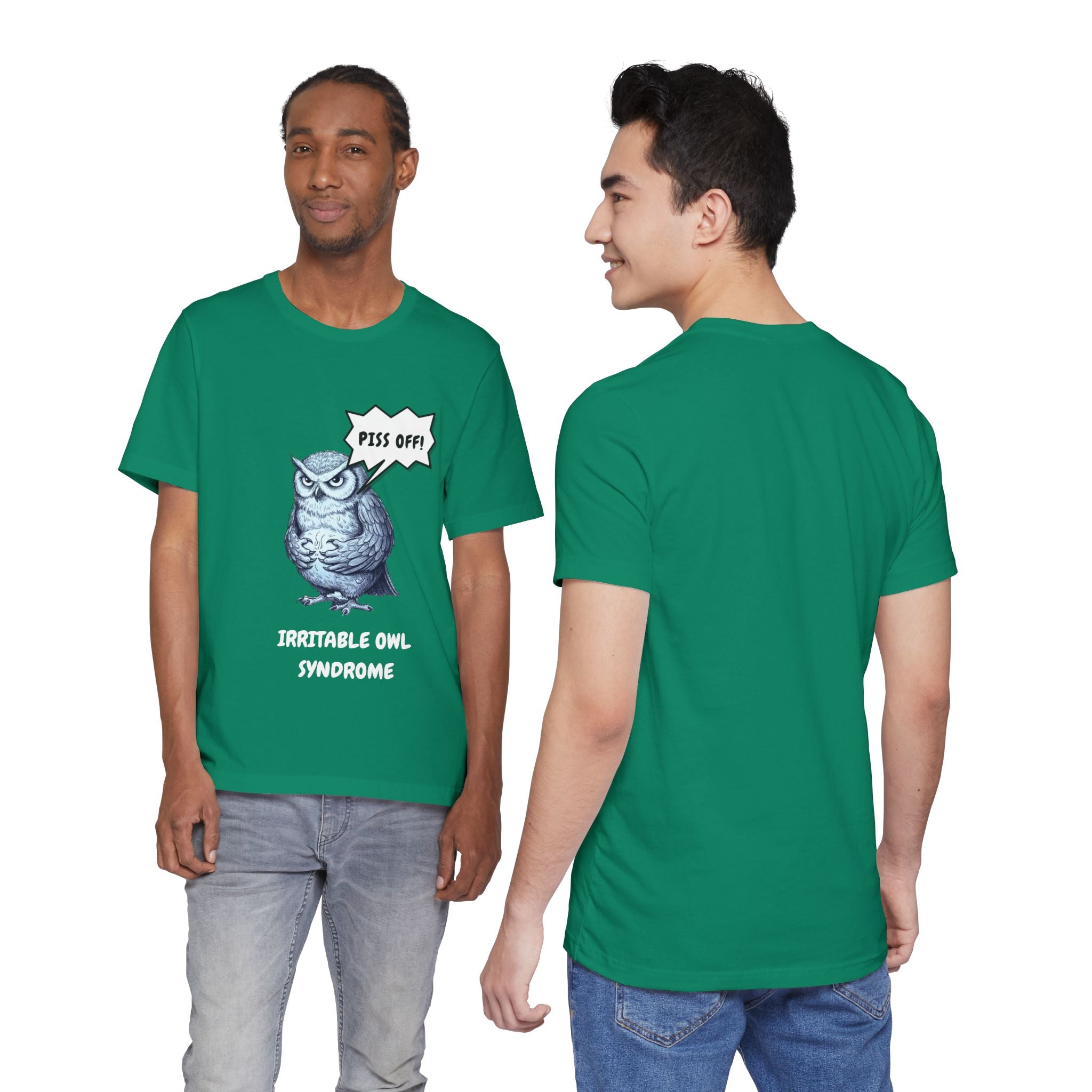 Irritable Owl Syndrome Funny Pun T-Shirt - Owl Lovers Tee