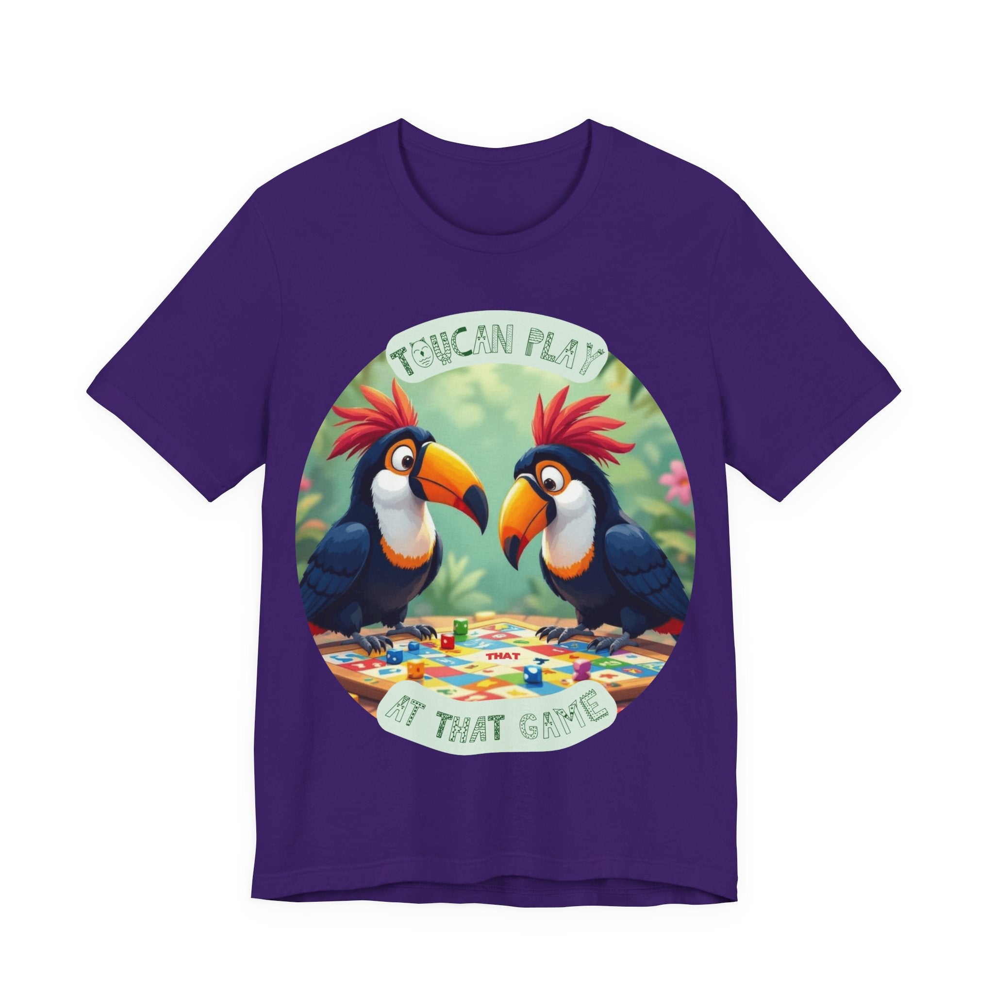Toucan Play At That Game T-Shirt: Ideal For Exotic Bird-Lovers & Board Game Lovers Alike