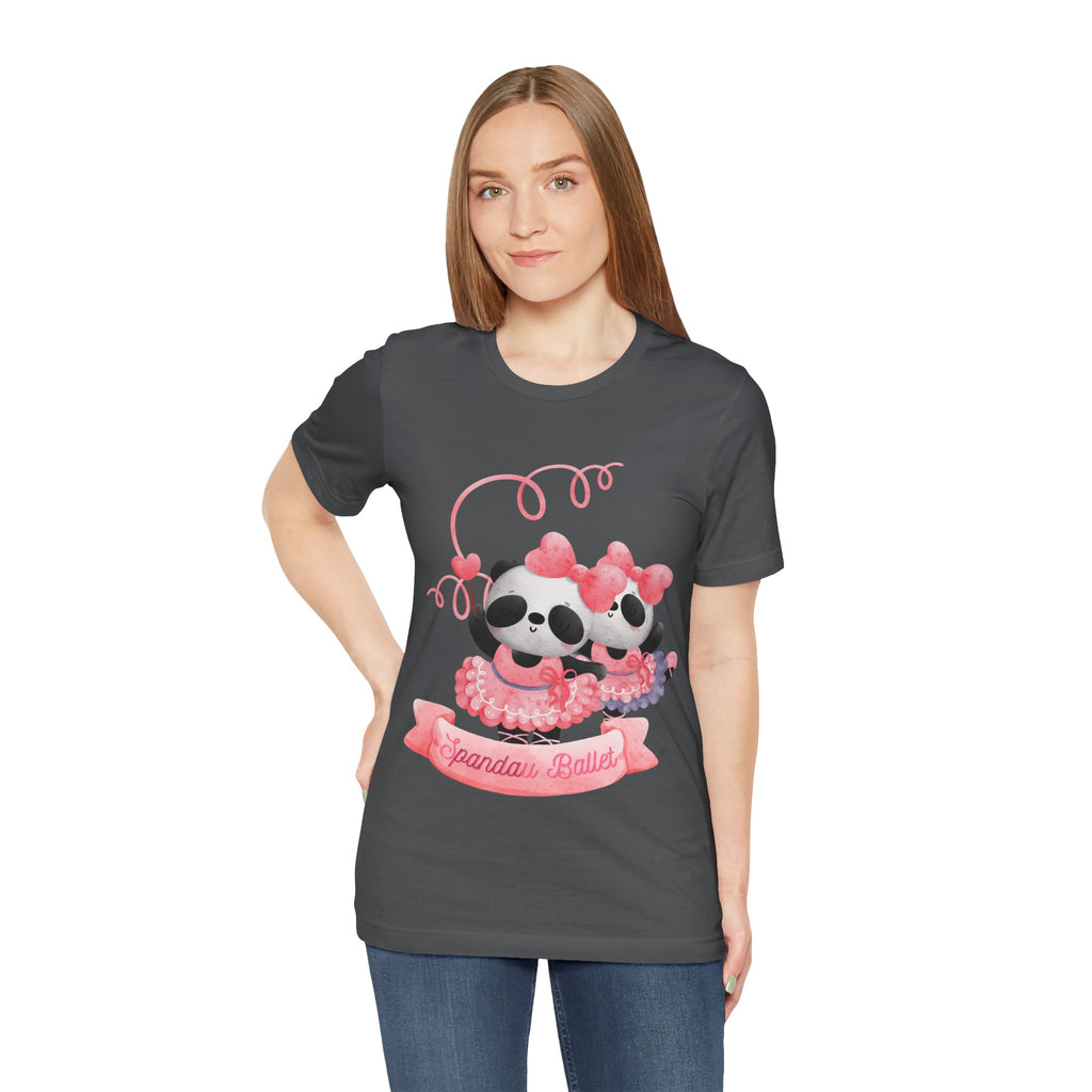 Pandau Ballet T-Shirt: Cute, Whimsical Panda Ballet Dancers