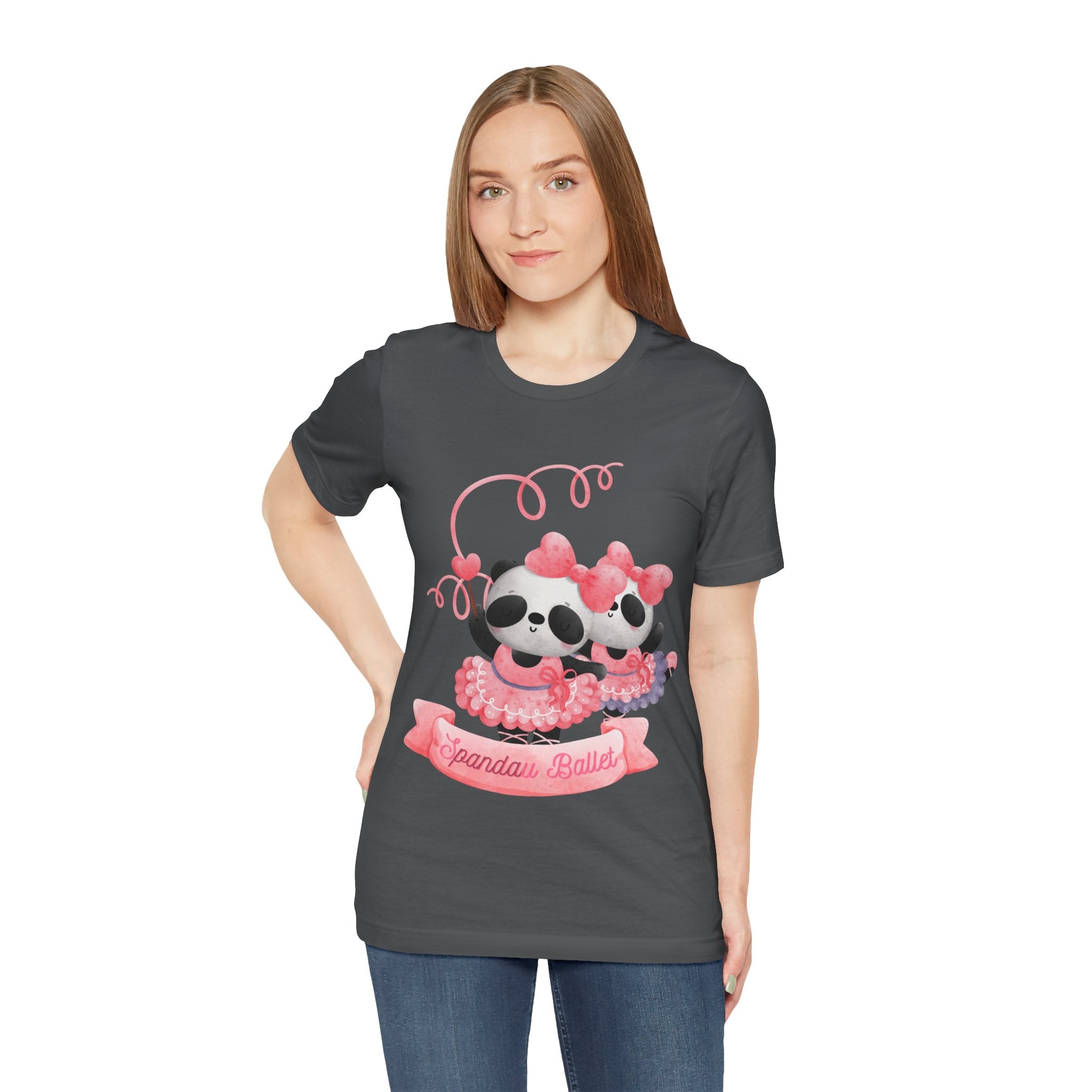 Pandau Ballet T-Shirt: Cute, Whimsical Panda Ballet Dancers